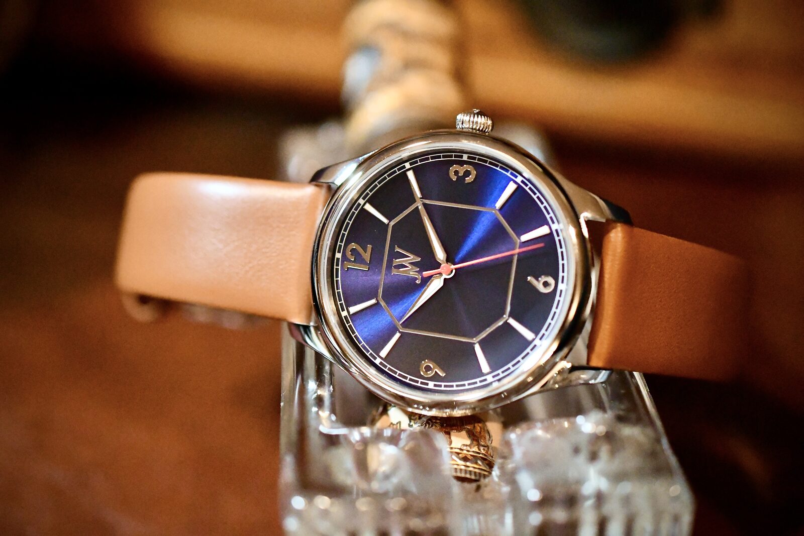 The New Deco TND-761 First Edition — Blue Dial / Silver Accent selected view