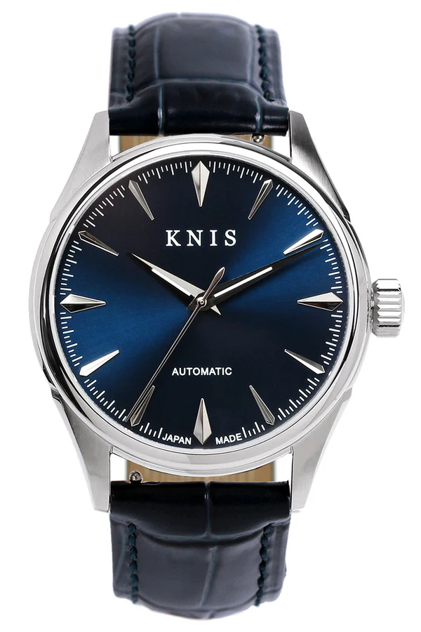 KNIS Automatic Sunray Dial Deep Blue Blue Leather KN001-BLBLLE thumbnail 2