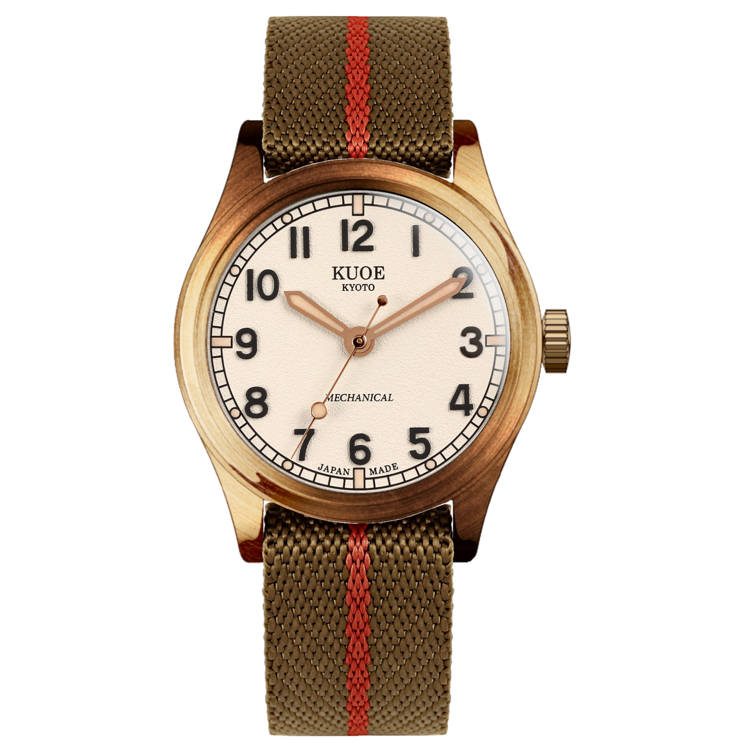 OLD SMITH 90-002 38mm Version Bronze Case Ivory Dial thumbnail 2