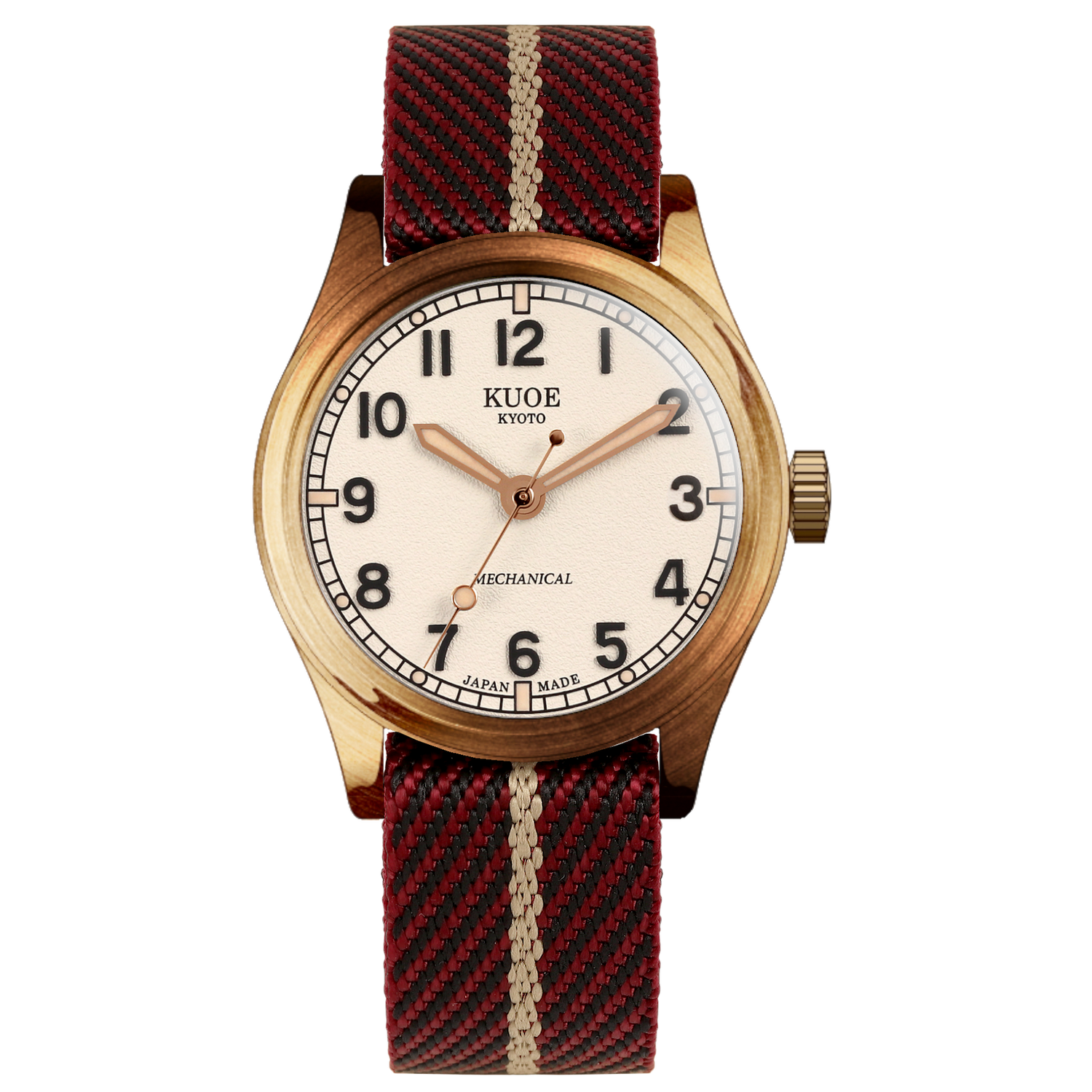 OLD SMITH 90-002 38mm Version Bronze Case Ivory Dial thumbnail 3