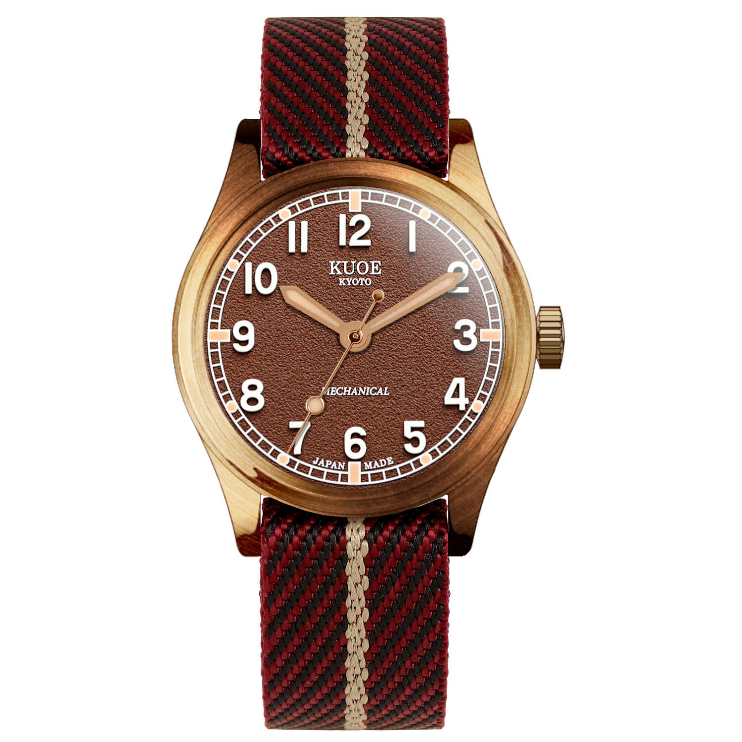 OLD SMITH 90-002 35mm Version Bronze Case Brown Dial No-Date thumbnail 3