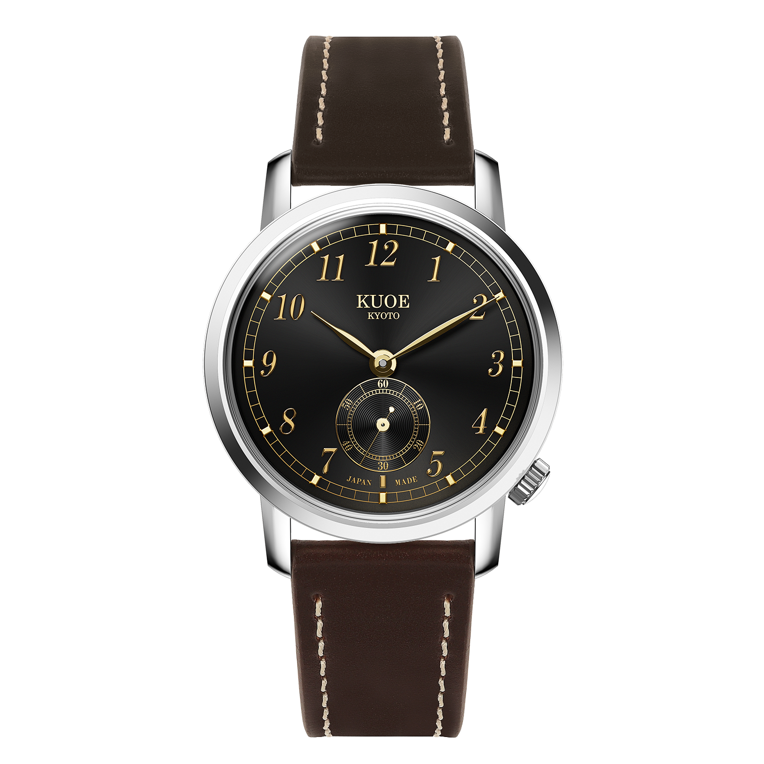 OLD SMITH 90-007 Automatic Black Sunray Dial thumbnail 2
