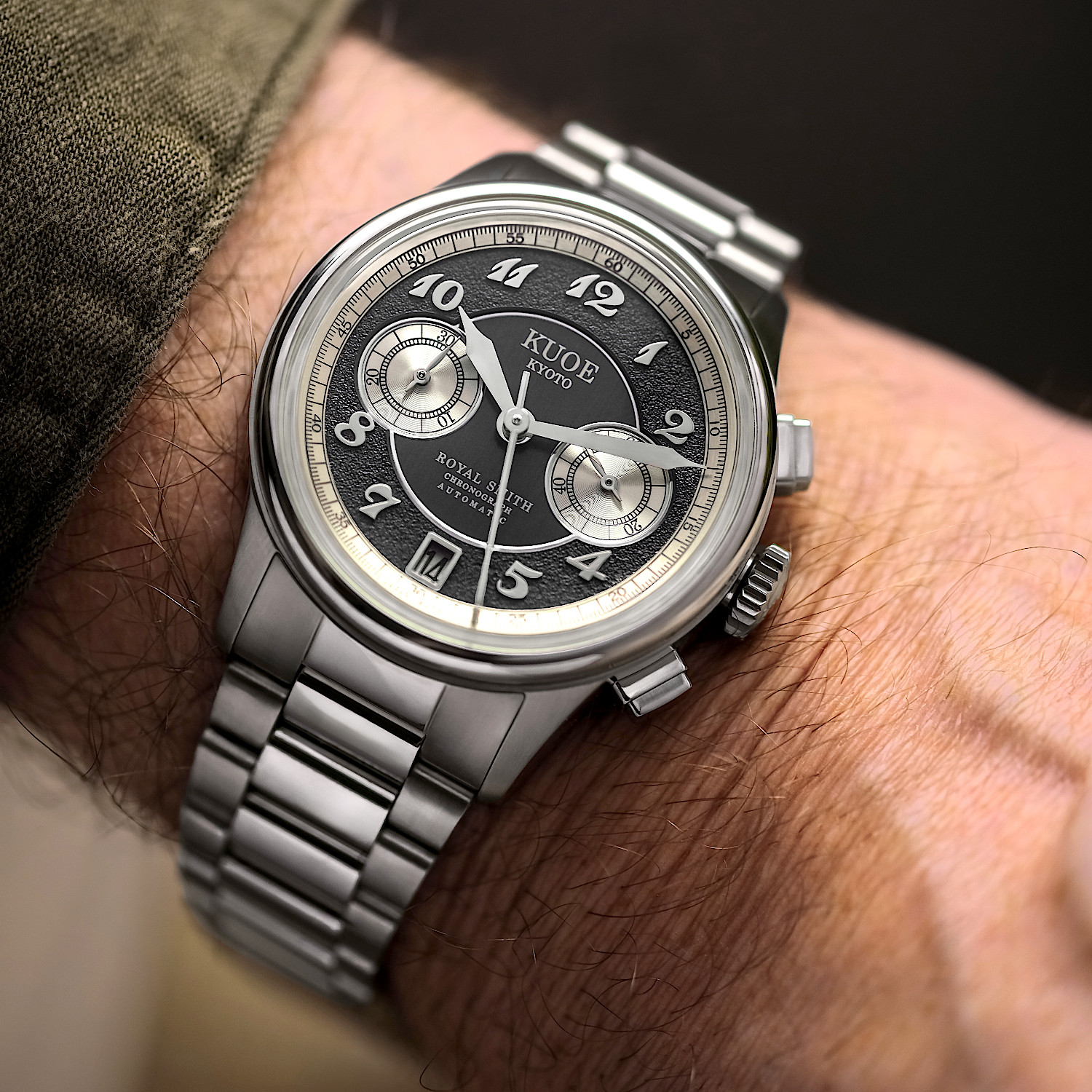ROYAL SMITH 90-012 Automatic Chronograph, Grey Dial thumbnail 3