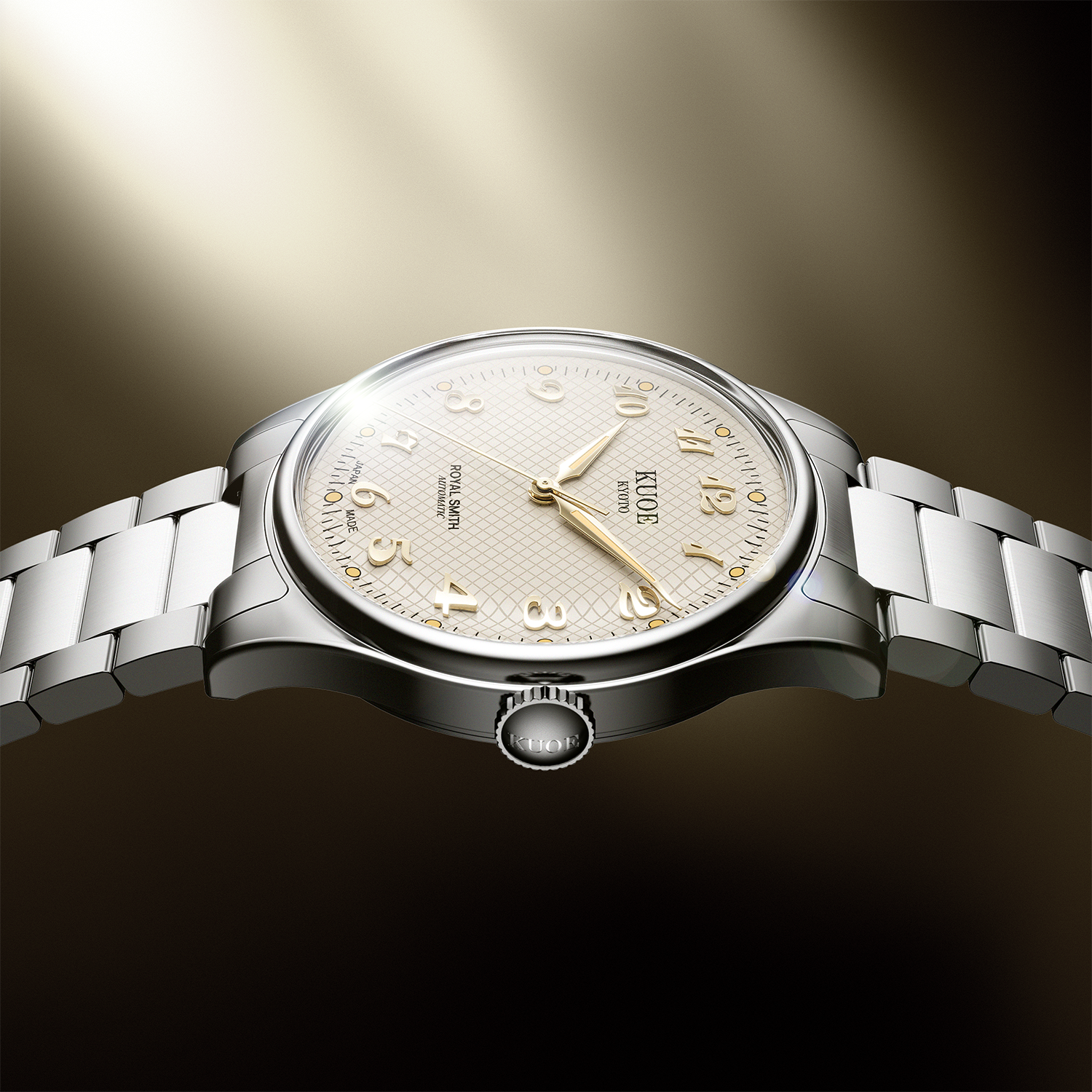 ROYAL SMITH 90-006 Breguet Numerals Silver Case Ivory Dial thumbnail 4