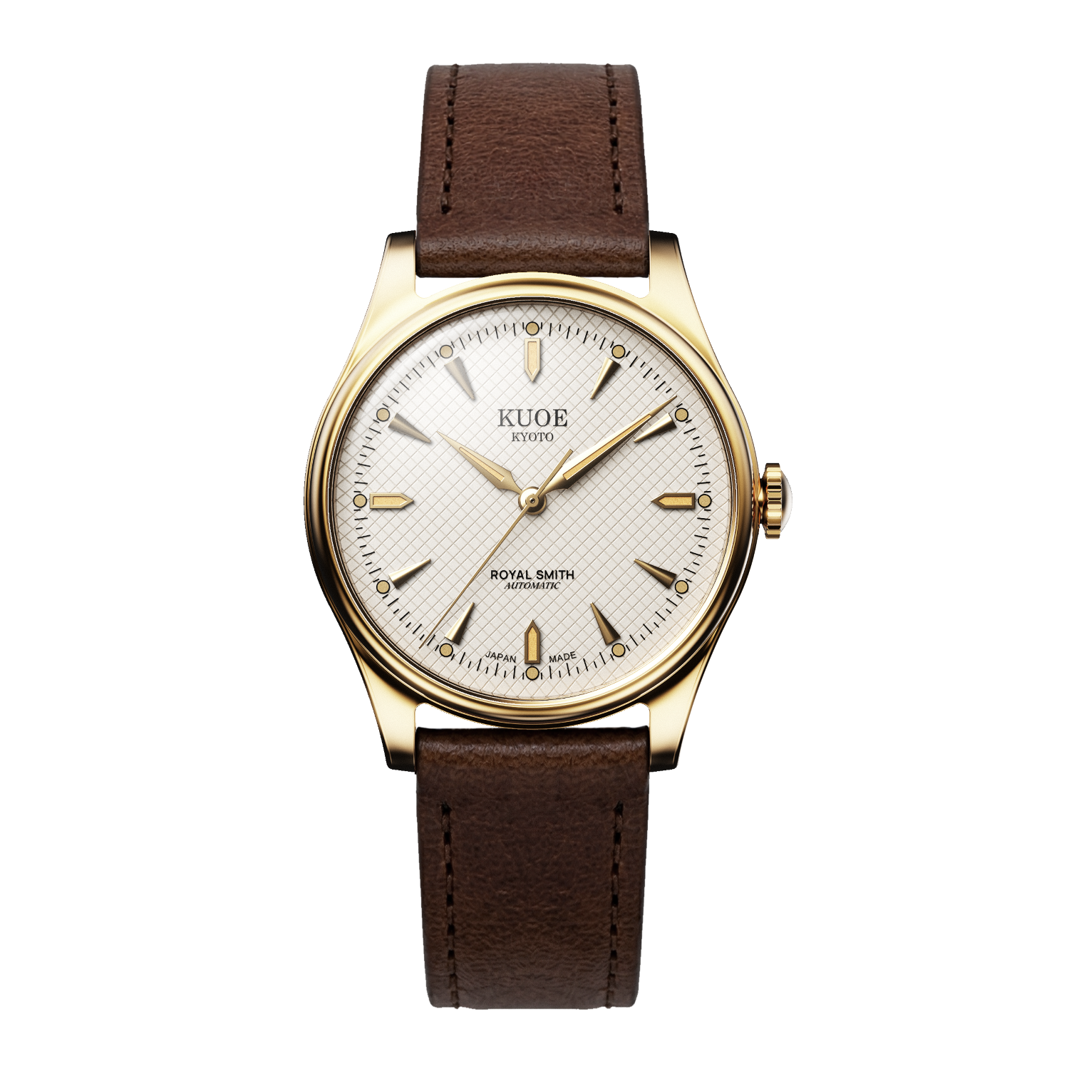 ROYAL SMITH 90-006 Gold Case Ivory Dial thumbnail 2