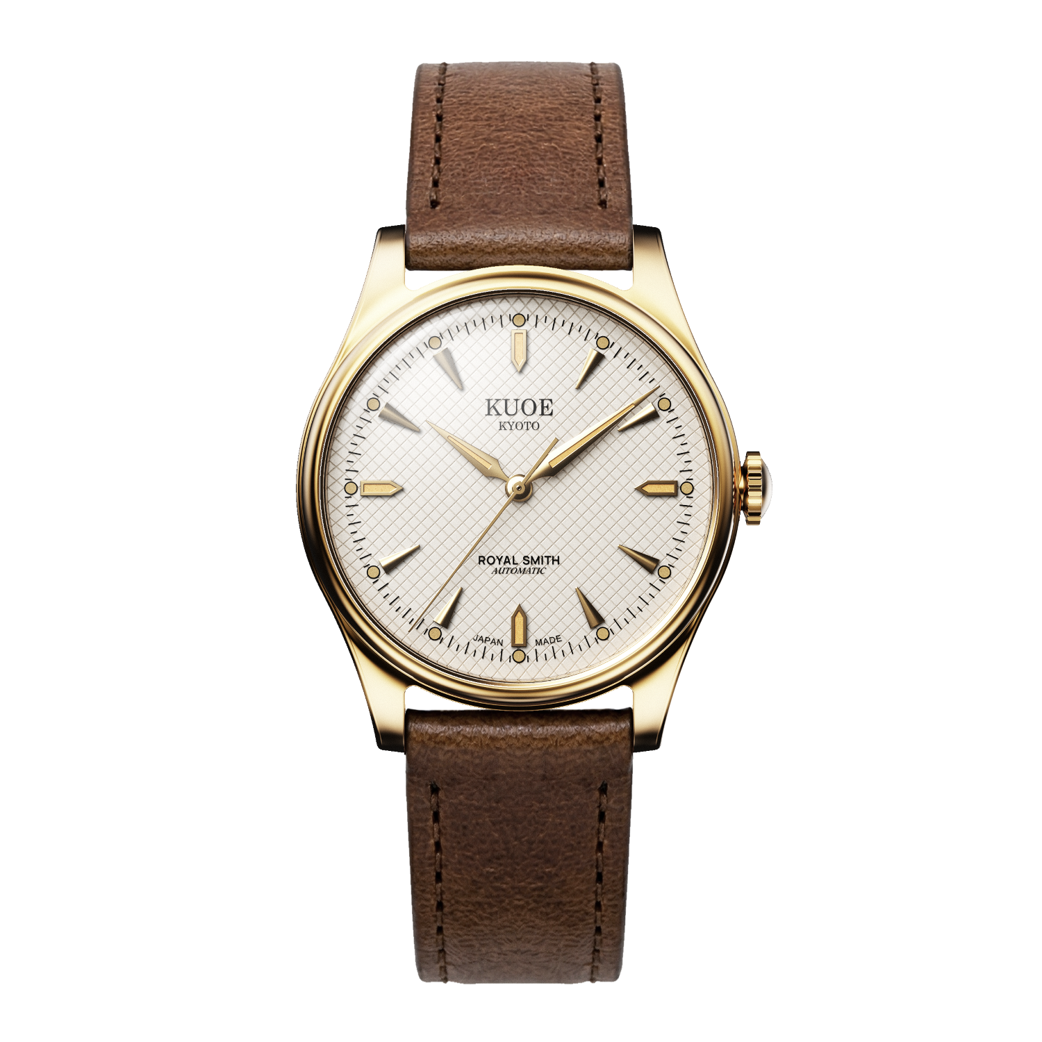 ROYAL SMITH 90-006 Gold Case Ivory Dial thumbnail 3