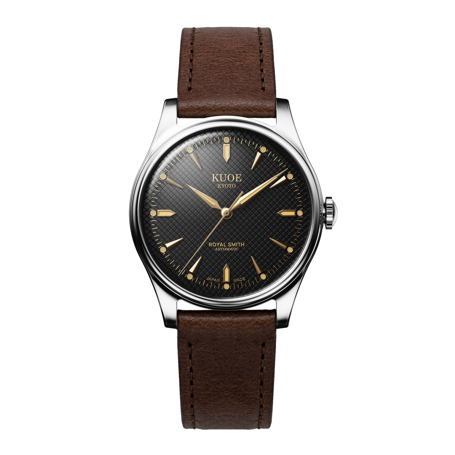 ROYAL SMITH 90-006 Silver Case Black Dial thumbnail 2
