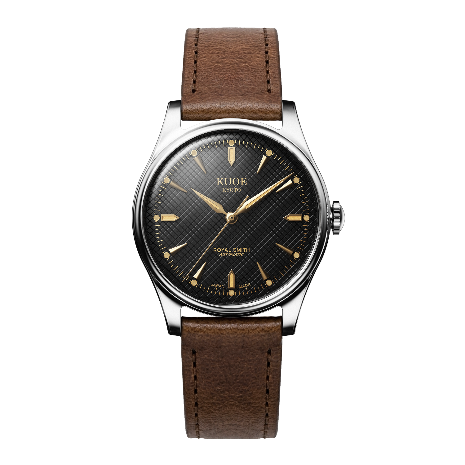 ROYAL SMITH 90-006 Silver Case Black Dial thumbnail 3