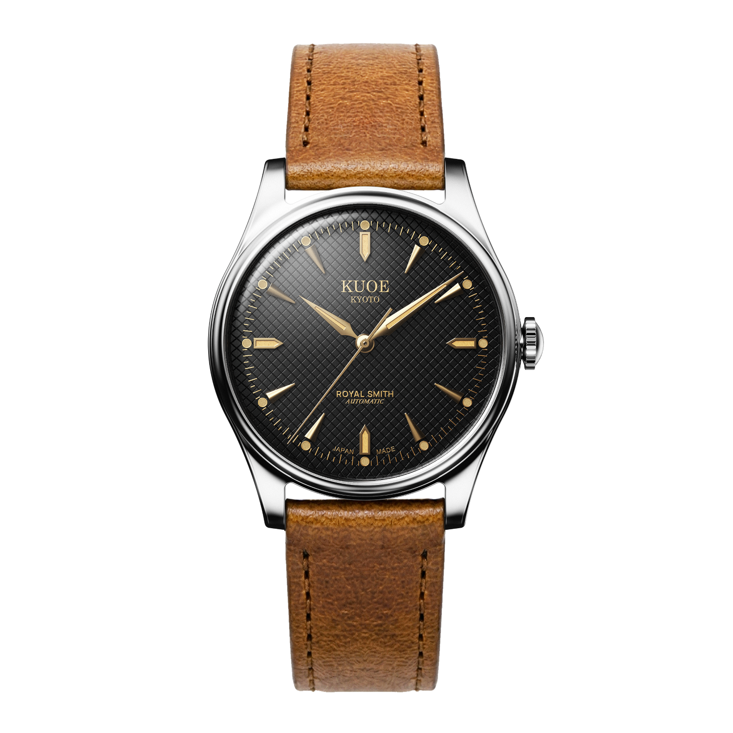 ROYAL SMITH 90-006 Silver Case Black Dial thumbnail 4