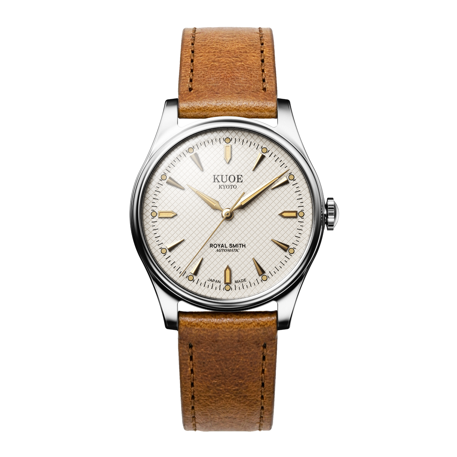 ROYAL SMITH 90-006 Silver Case Ivory Dial thumbnail 4