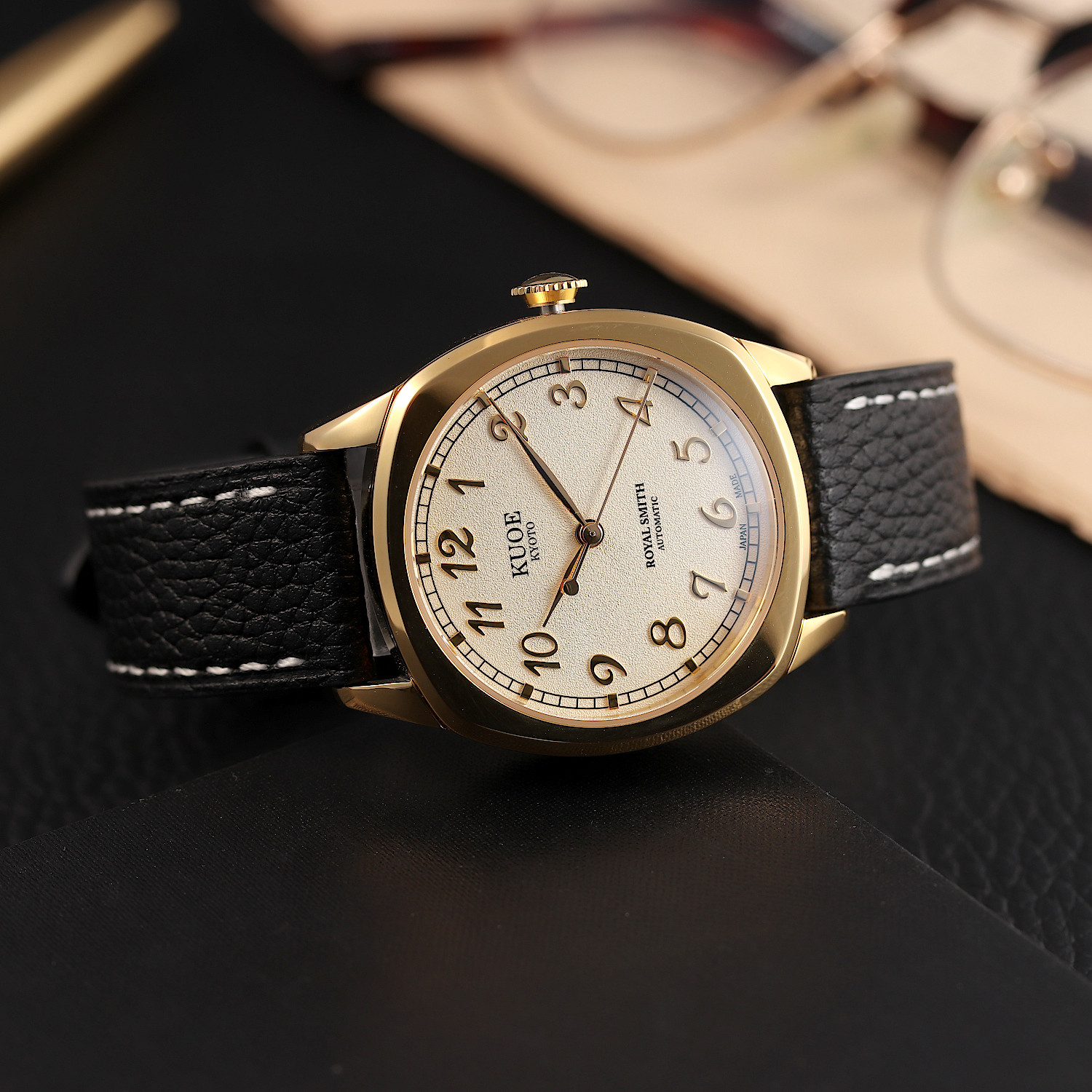 ROYAL SMITH 90-008 Gold Case with Gold Indices thumbnail 2