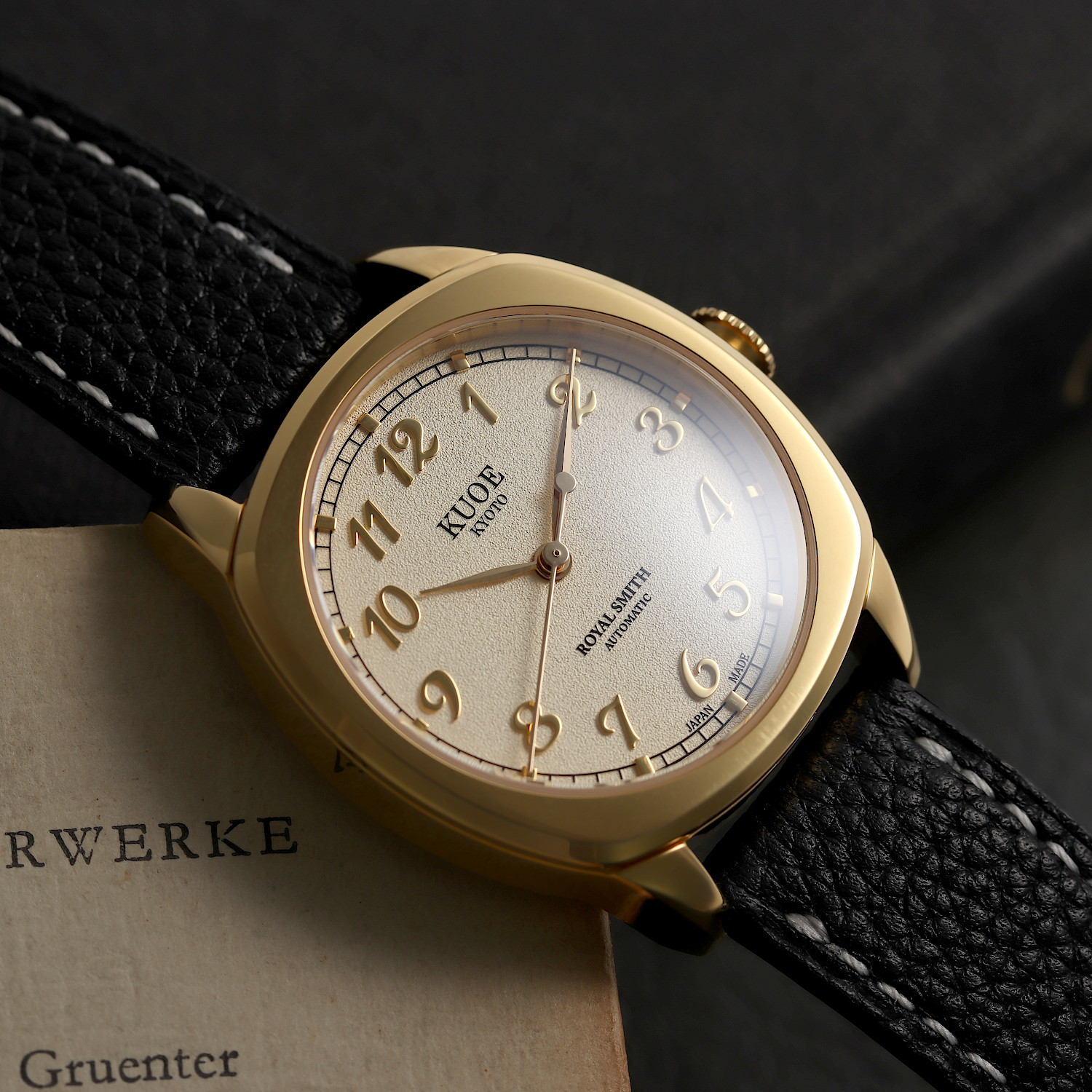 ROYAL SMITH 90-008 Gold Case with Gold Indices thumbnail 3