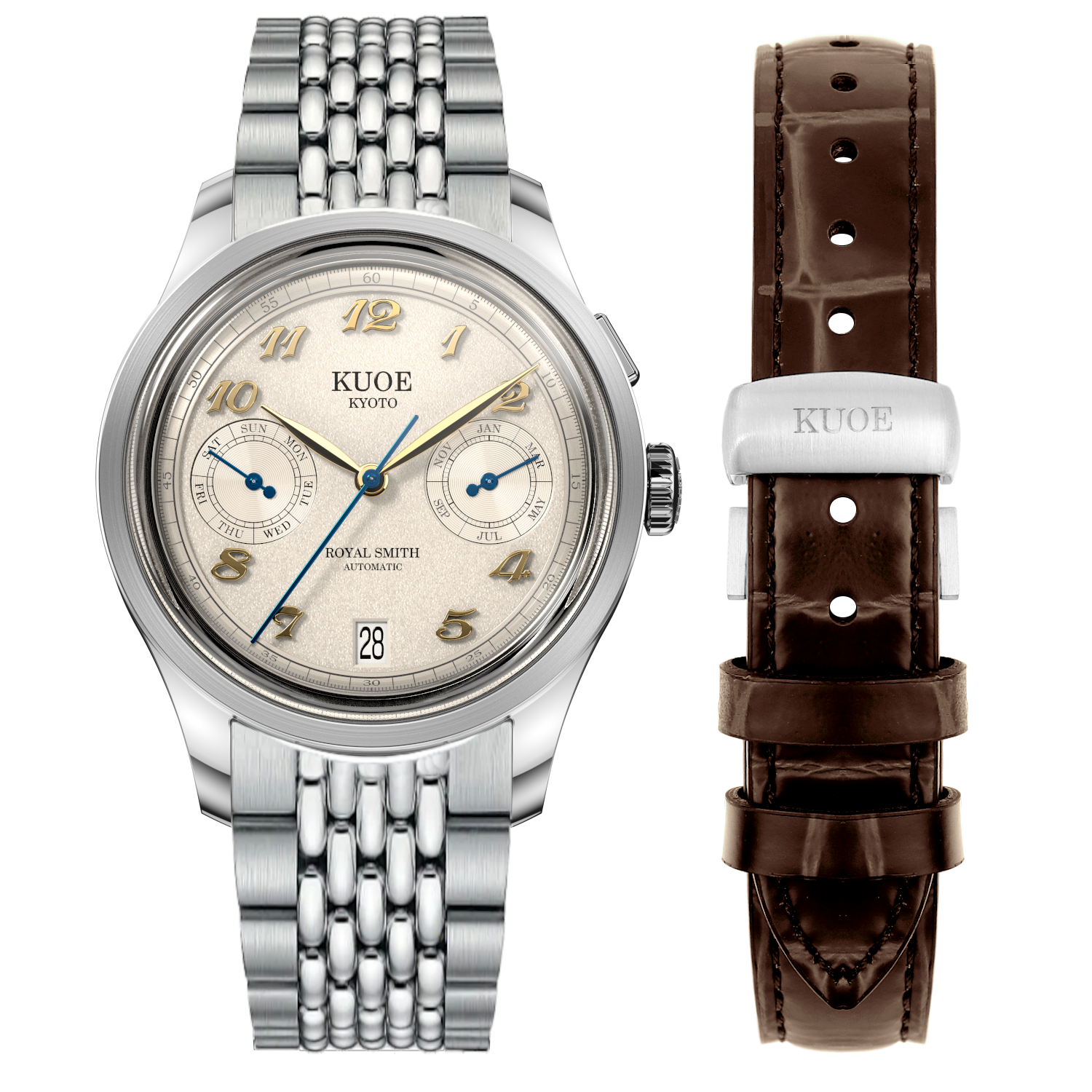 ROYAL SMITH 90-010 Automatic Ivory x Grainy Finish Dial thumbnail 3