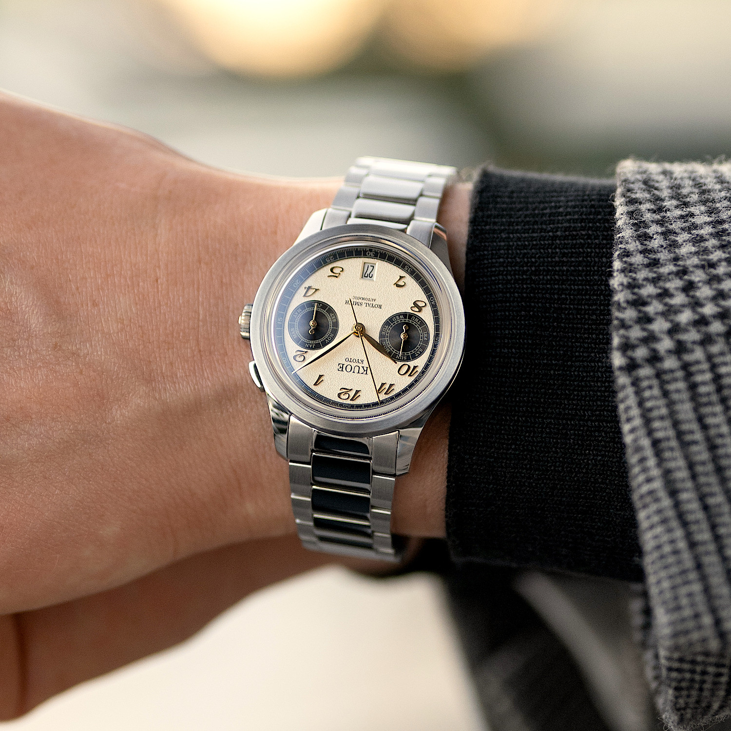 ROYAL SMITH 90-010 Automatic Panda x Grainy Finish Dial thumbnail 4