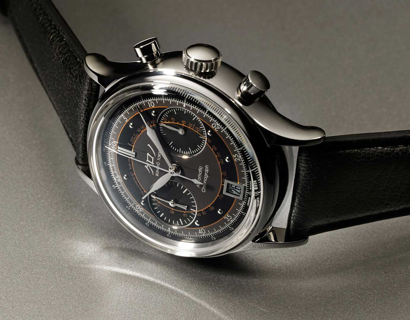 Kurono Chronograph II Black thumbnail 2