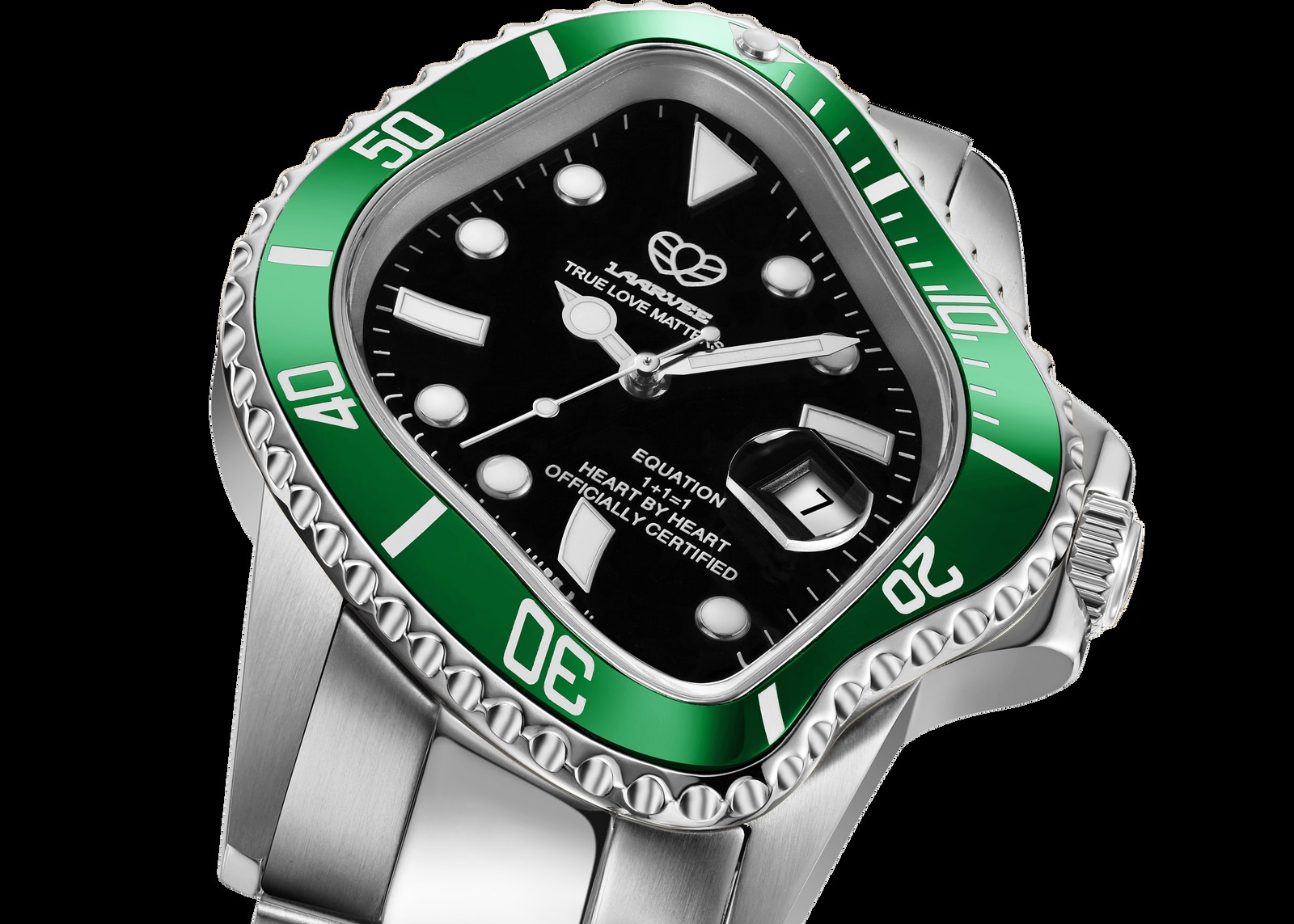 LAARVEE WATCH PEA001-SBLKGRN thumbnail 5