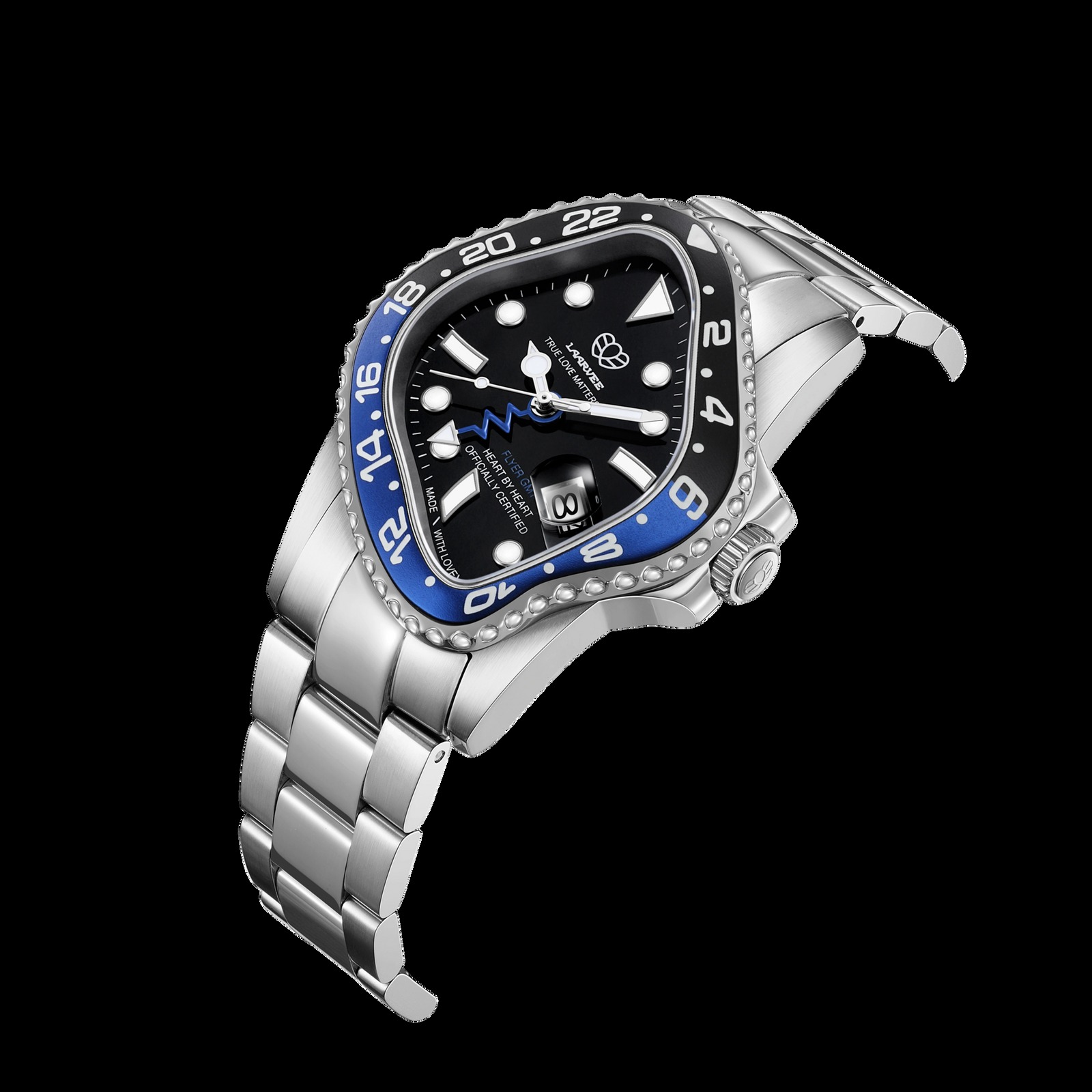 LAARVEE WATCH PEA001-SILVER(MAD) thumbnail 6