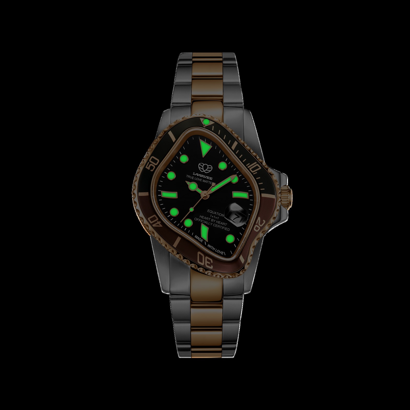 LAARVEE WATCH PEA001-SRGBLKBRN thumbnail 6