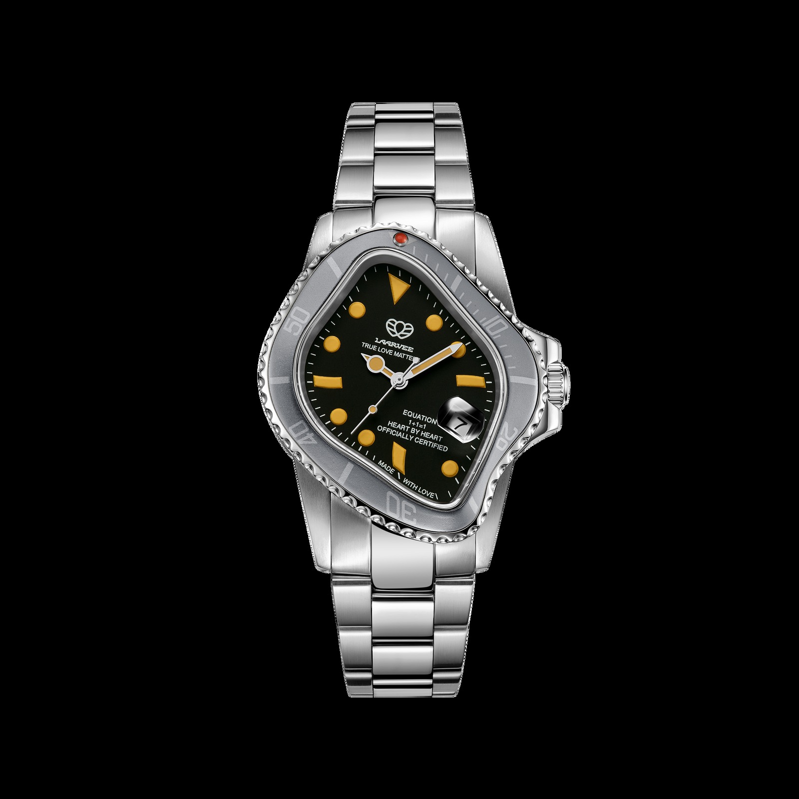 LAARVEE WATCH PEA001-SVBLKWSVR selected view