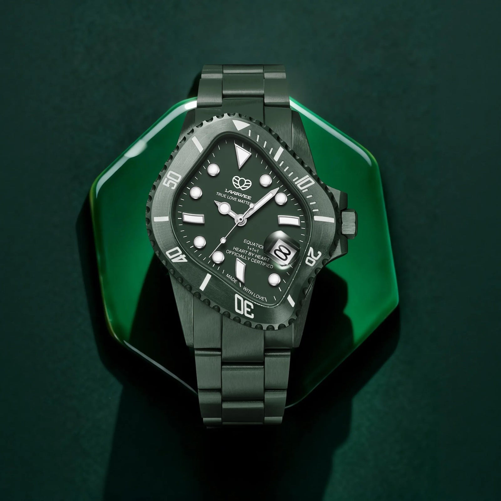 LAARVEE WATCH PEA001C-GRN thumbnail 6