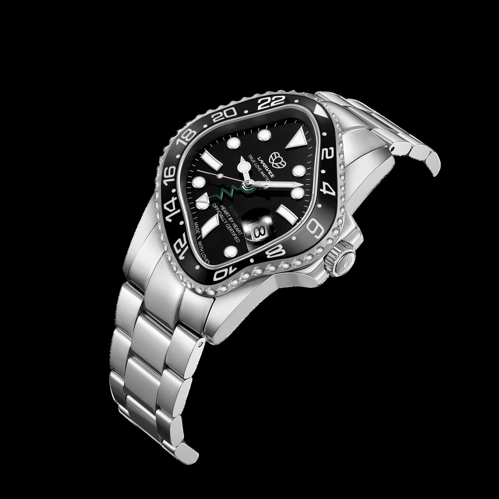 LAARVEE WATCH PEA001GMT-GBLK thumbnail 4