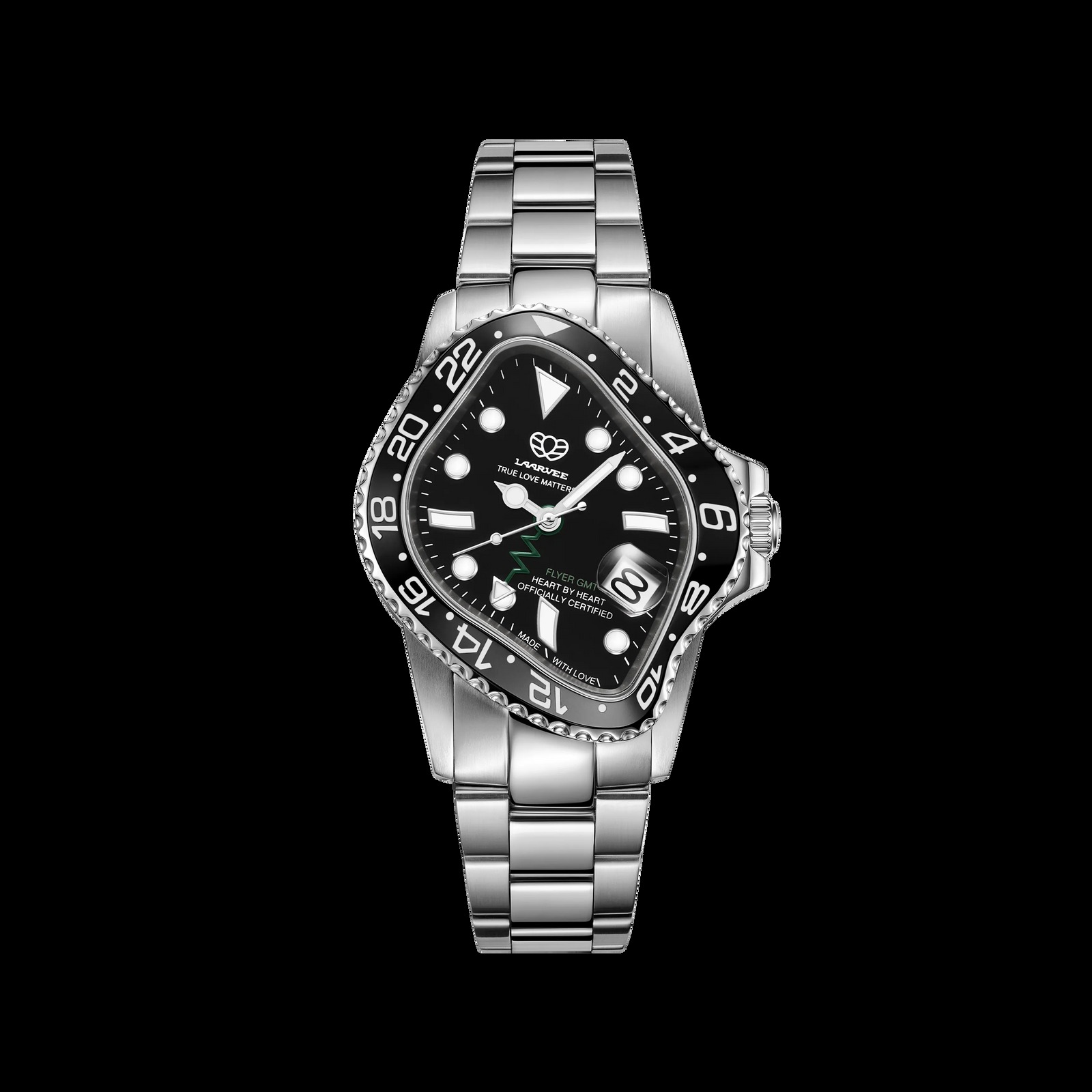 LAARVEE WATCH PEA001GMT-SBLK selected view
