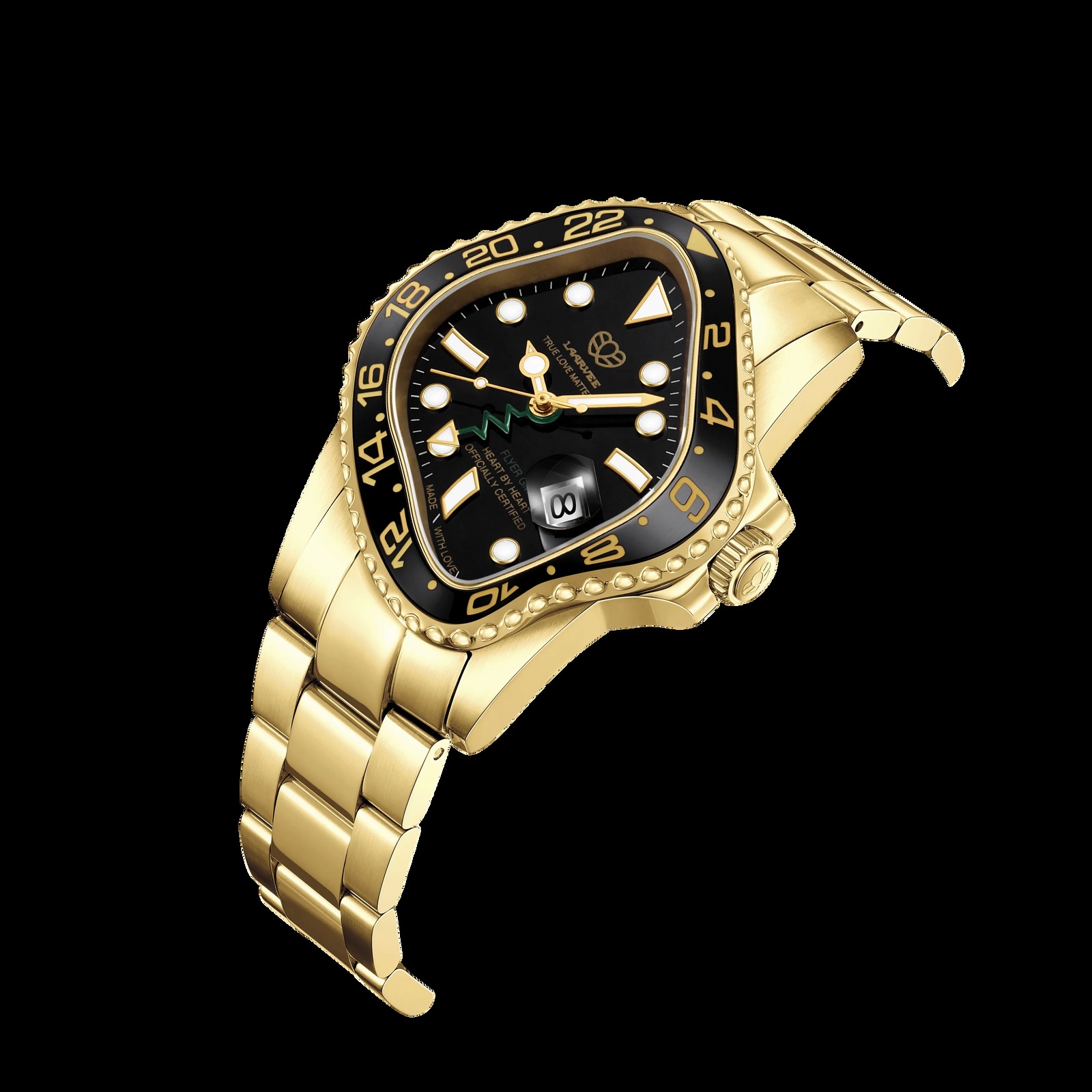 LAARVEE WATCH PEA001GMT-SBLK thumbnail 4