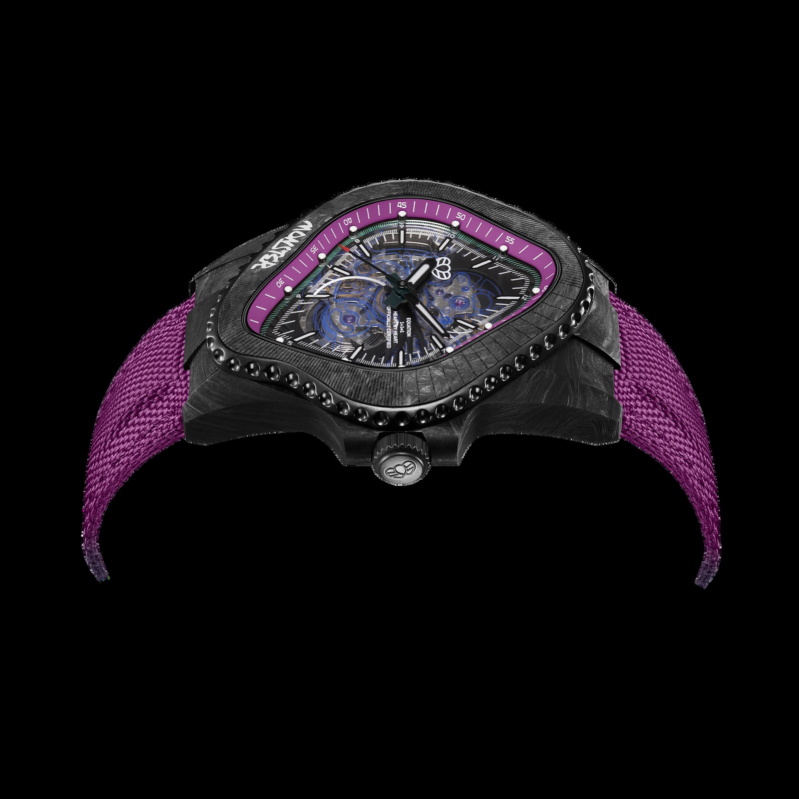 LAARVEE WATCH PEA005-CFRPBLK/PUR thumbnail 4