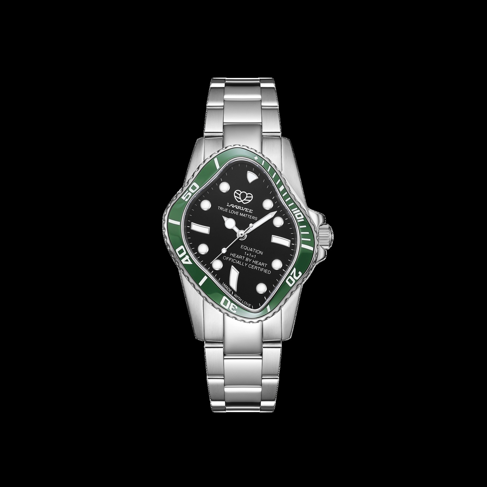 LAARVEE WATCH PEA101-SBLKGRN selected view