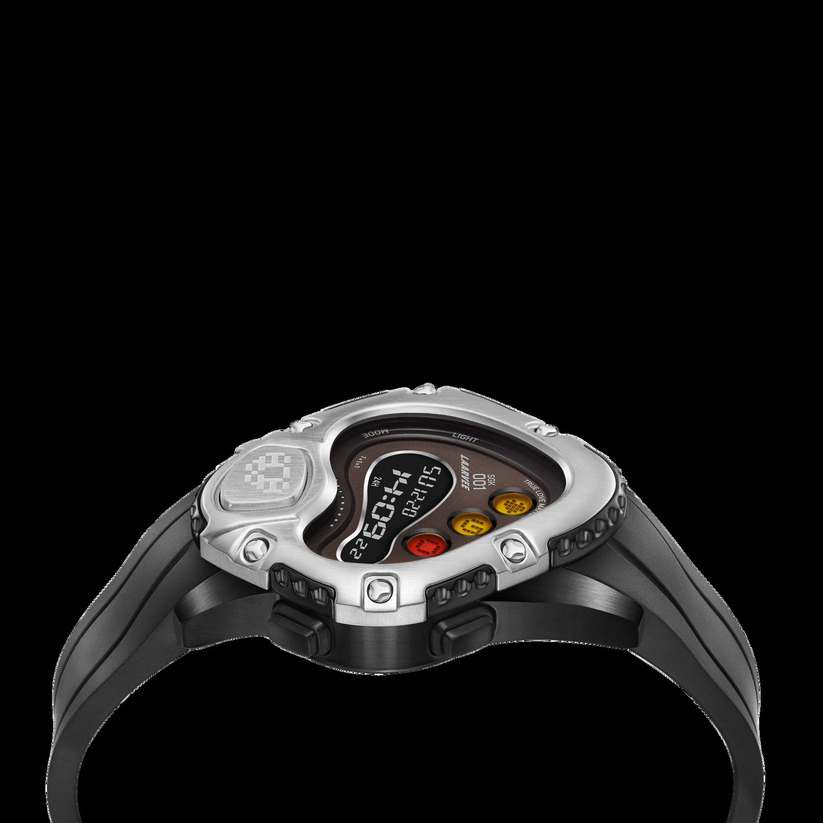 LAARVEE WATCH SINNGOUKI SGK001R-BLKSVRBLK thumbnail 4