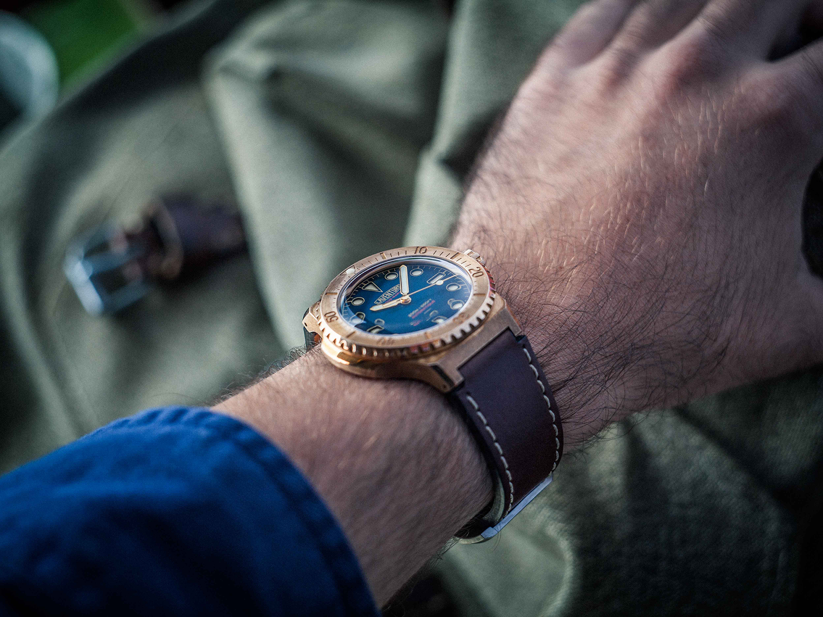 LAVENTURE SOUS-MARINE BRONZE / BLUE thumbnail 4