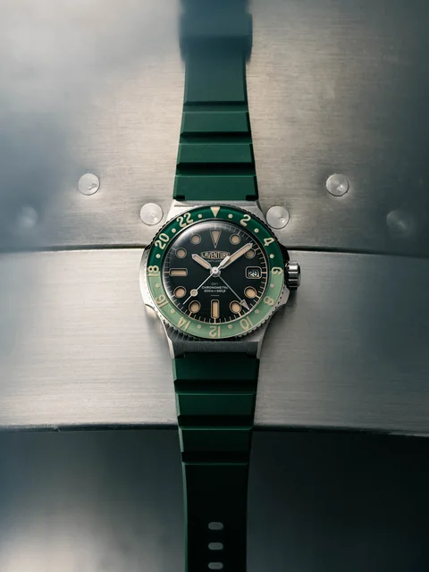 LAVENTURE TRANSATLANTIQUE II GMT STEEL / BLACK