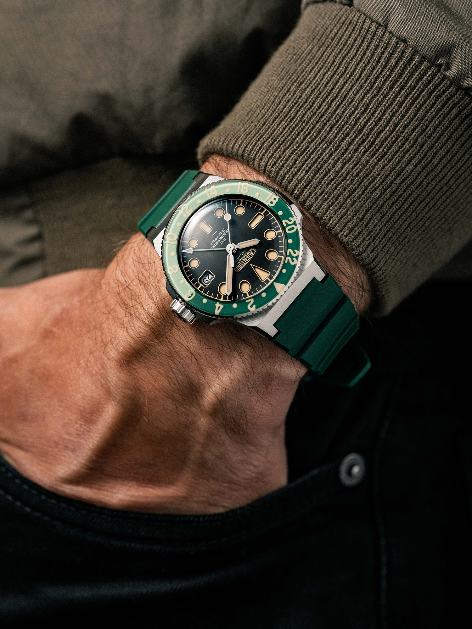 LAVENTURE TRANSATLANTIQUE II GMT STEEL / BLACK thumbnail 2