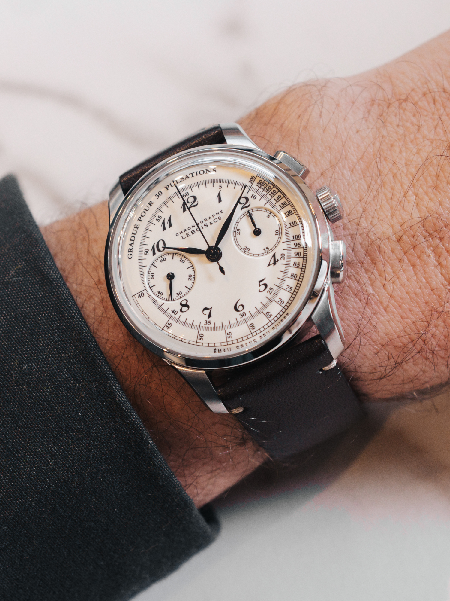 Atelier Chronograph 324.551 Coquille doeuf thumbnail 4