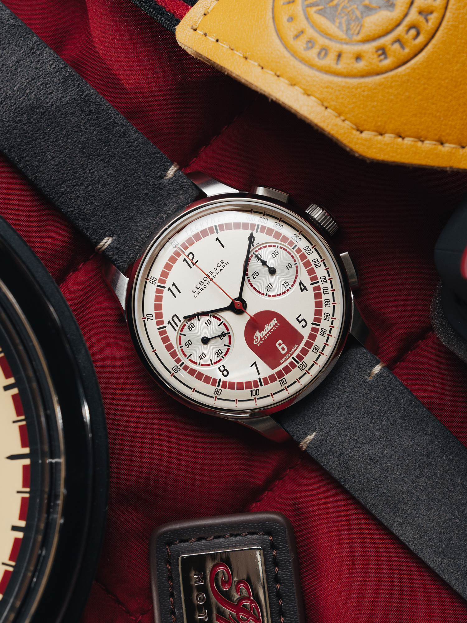 Heritage Chronograph Indian Motorcycle 324.417 thumbnail 2