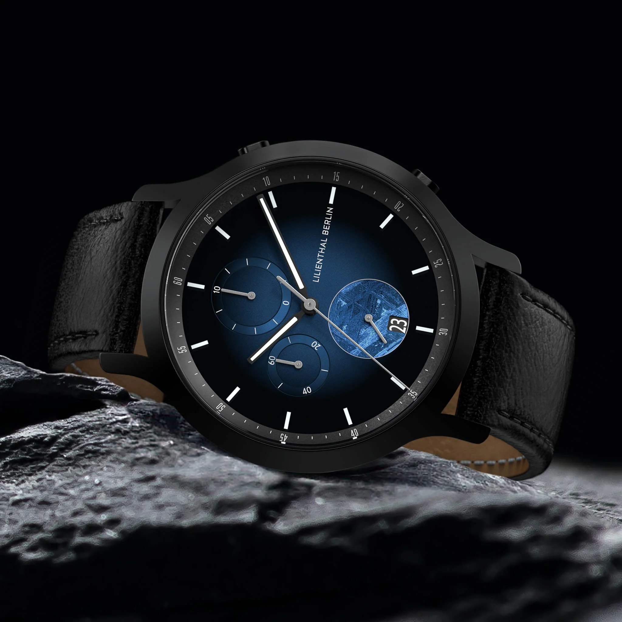 Chronograph Meteorite – Blue Flare (C1-031-B004C) thumbnail 3