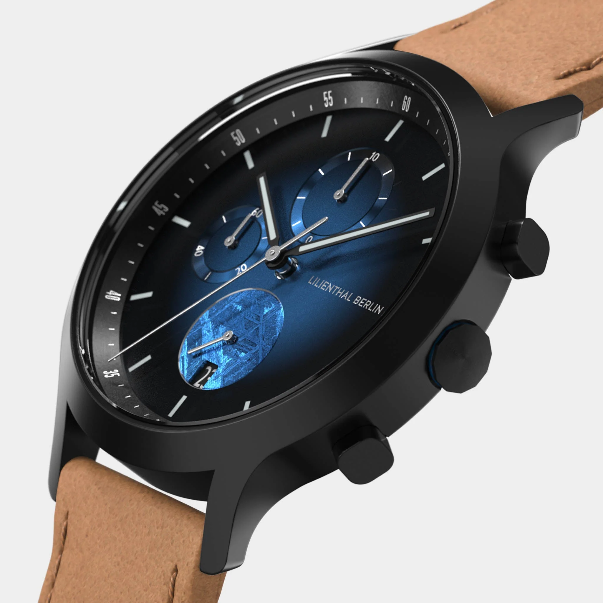 Chronograph Meteorite – Blue Flare (C1-031-B006C) thumbnail 2