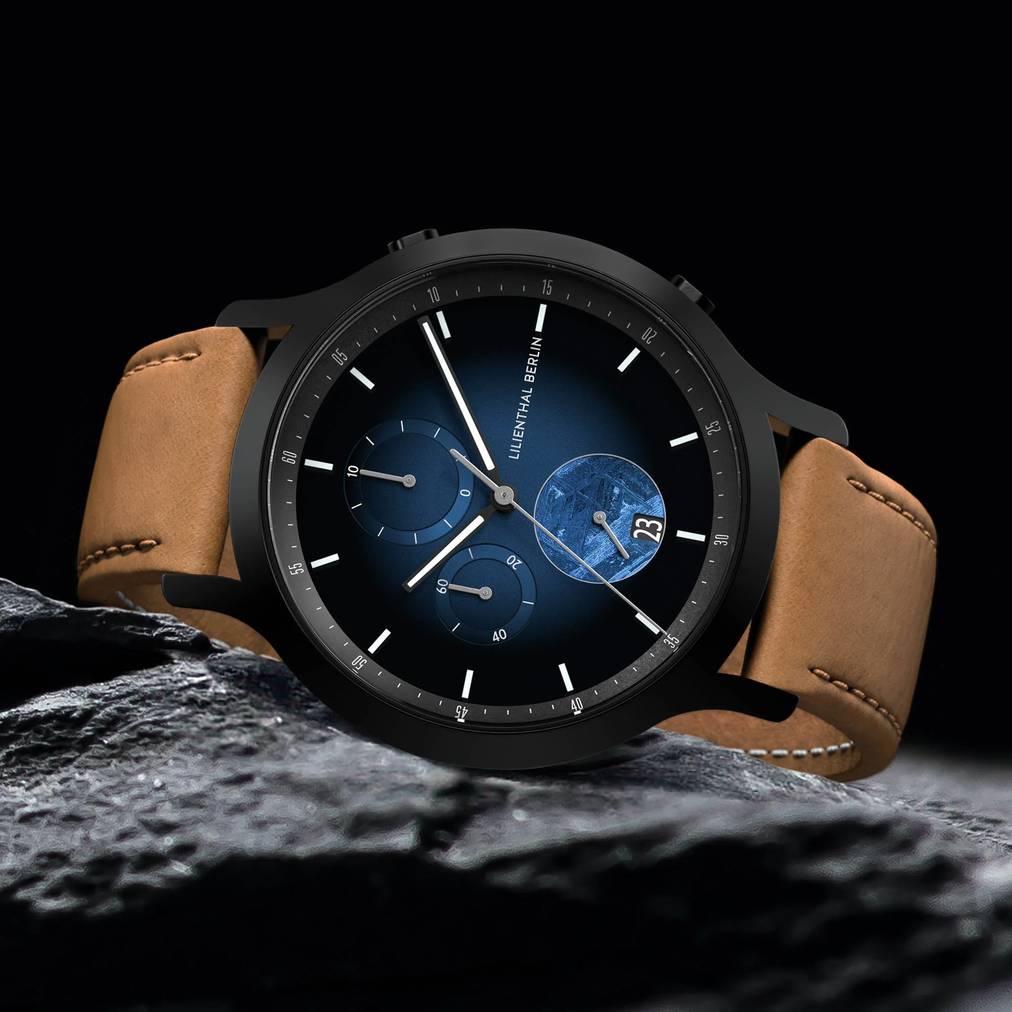 Chronograph Meteorite – Blue Flare (C1-031-B006C) thumbnail 3