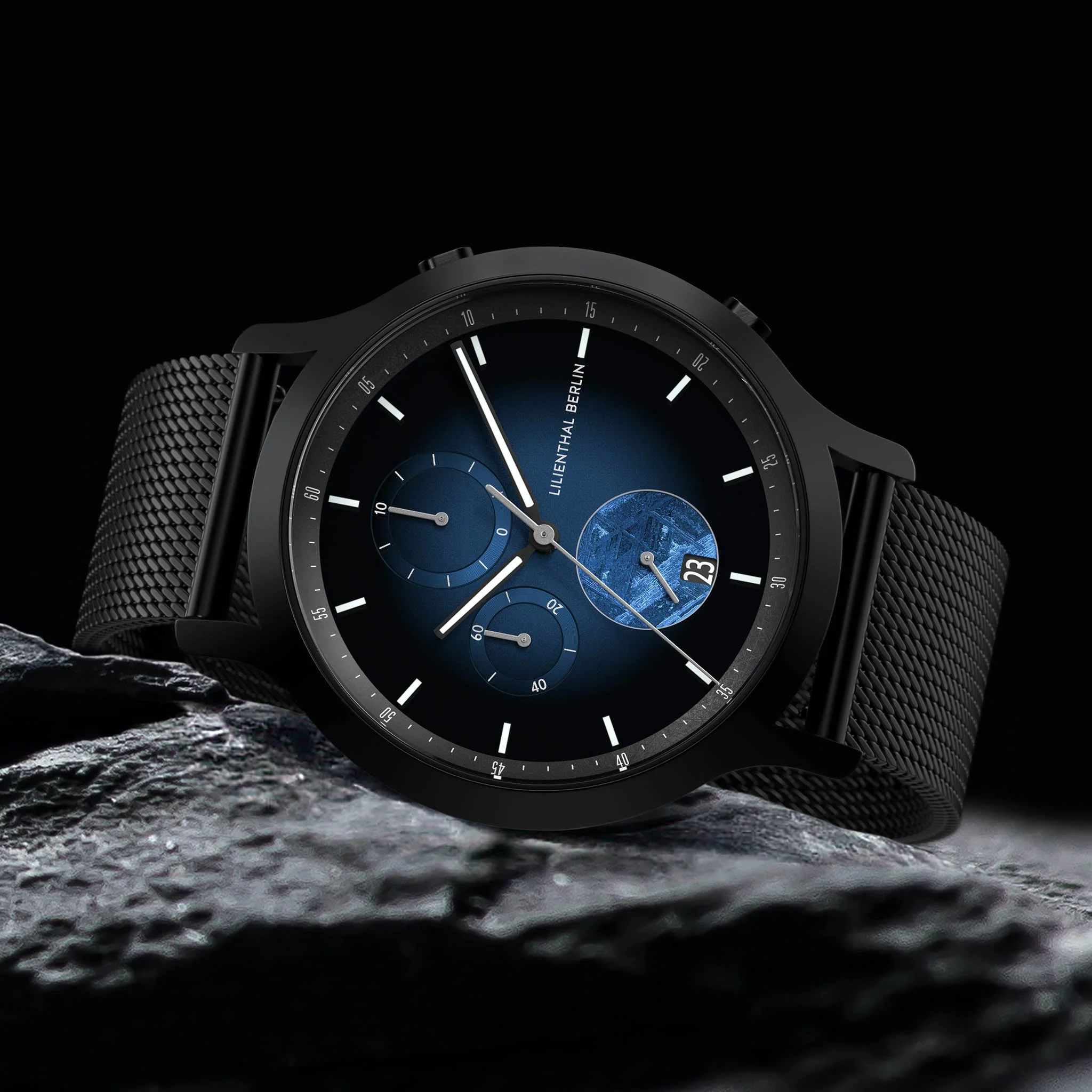 Chronograph Meteorite – Blue Flare (C1-031-B023C) thumbnail 3