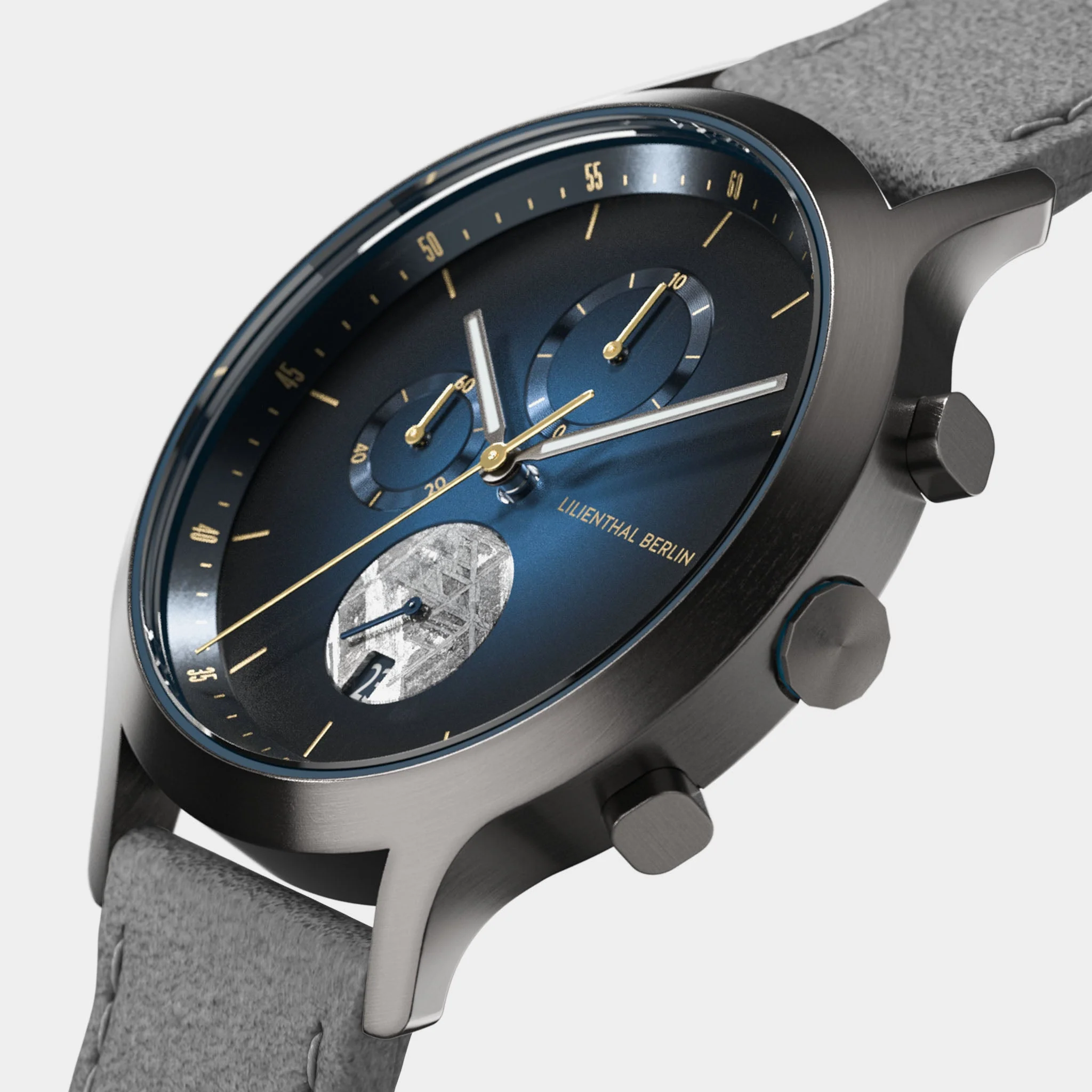 Chronograph Meteorite – Midnight Gold (C1-033-B009FB) thumbnail 2