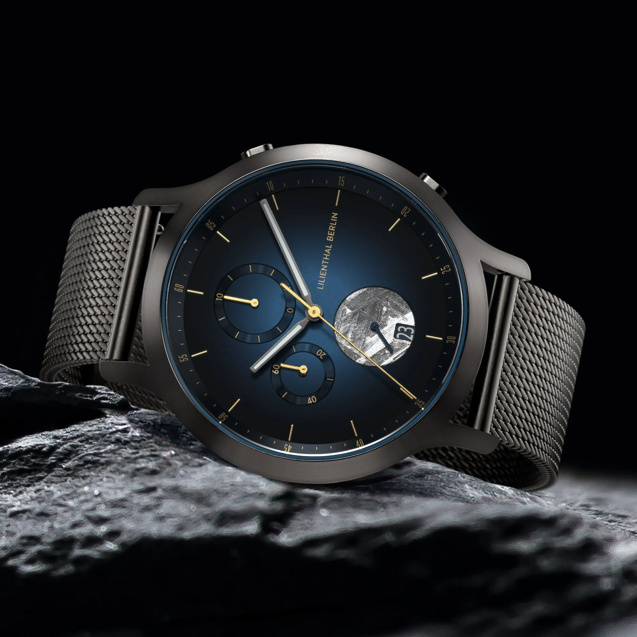 Chronograph Meteorite – Midnight Gold (C1-033-B023FB) thumbnail 3