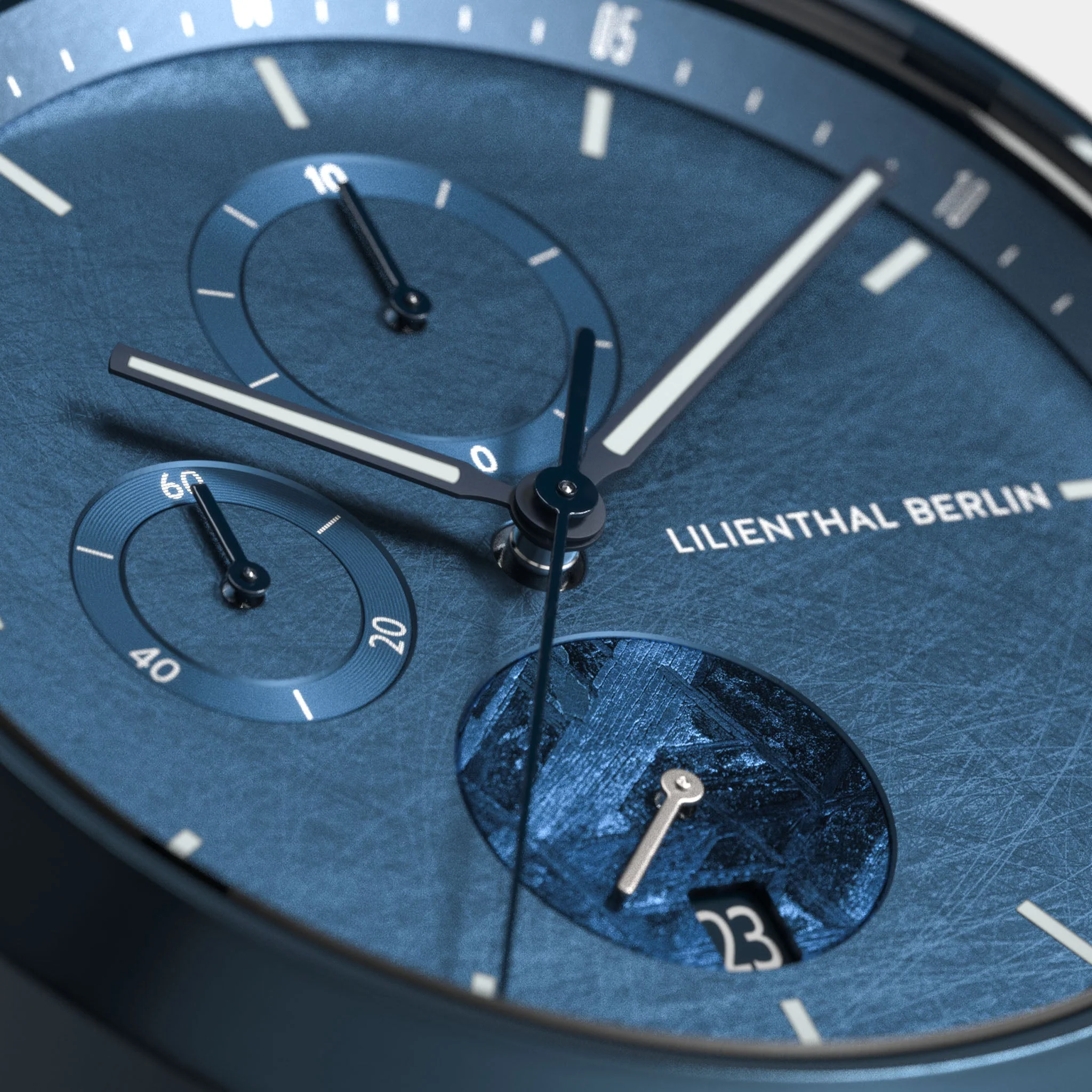 Chronograph Meteorite – Stellar Blue (C1-034-B003EB) thumbnail 4