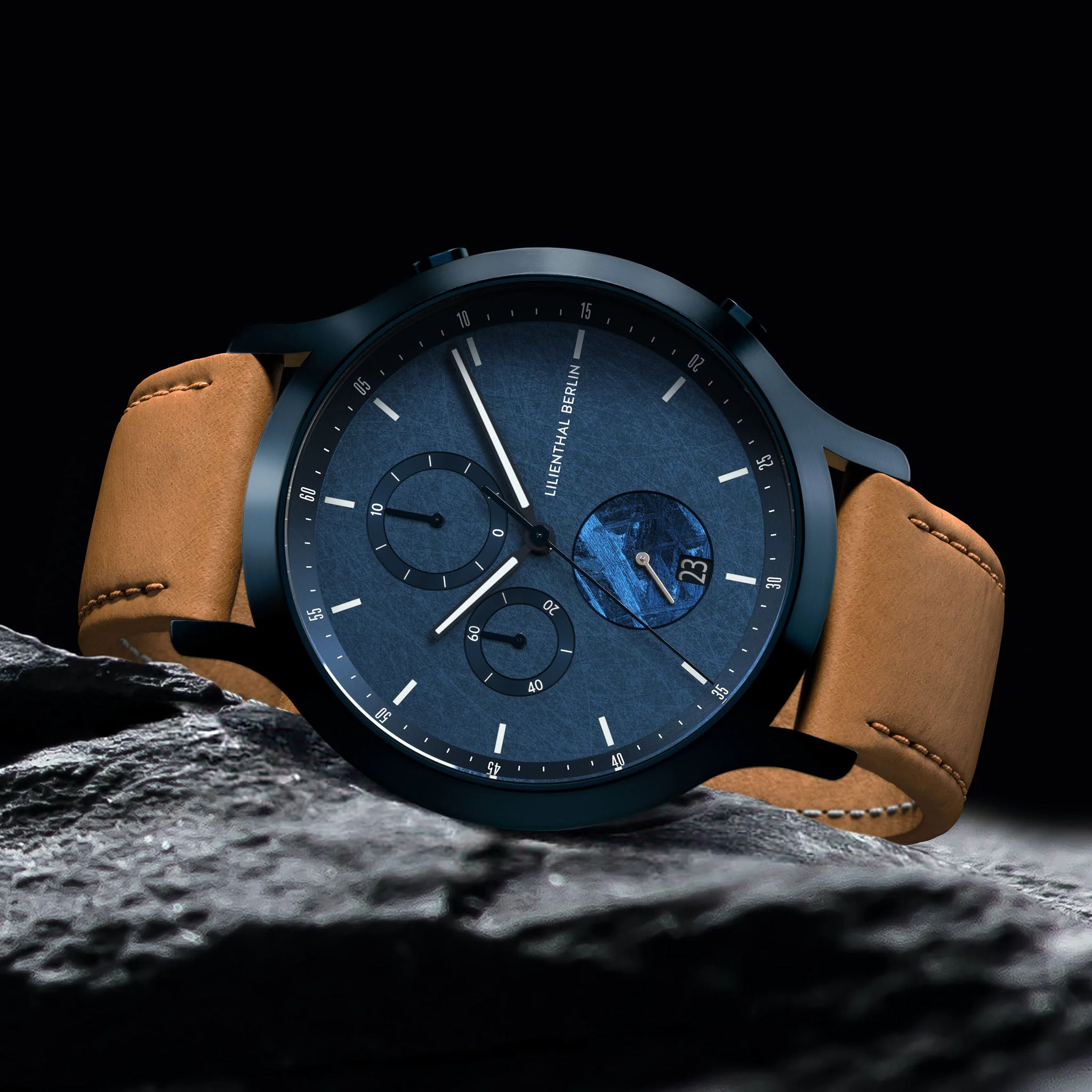 Chronograph Meteorite – Stellar Blue (C1-034-B006EB) thumbnail 3