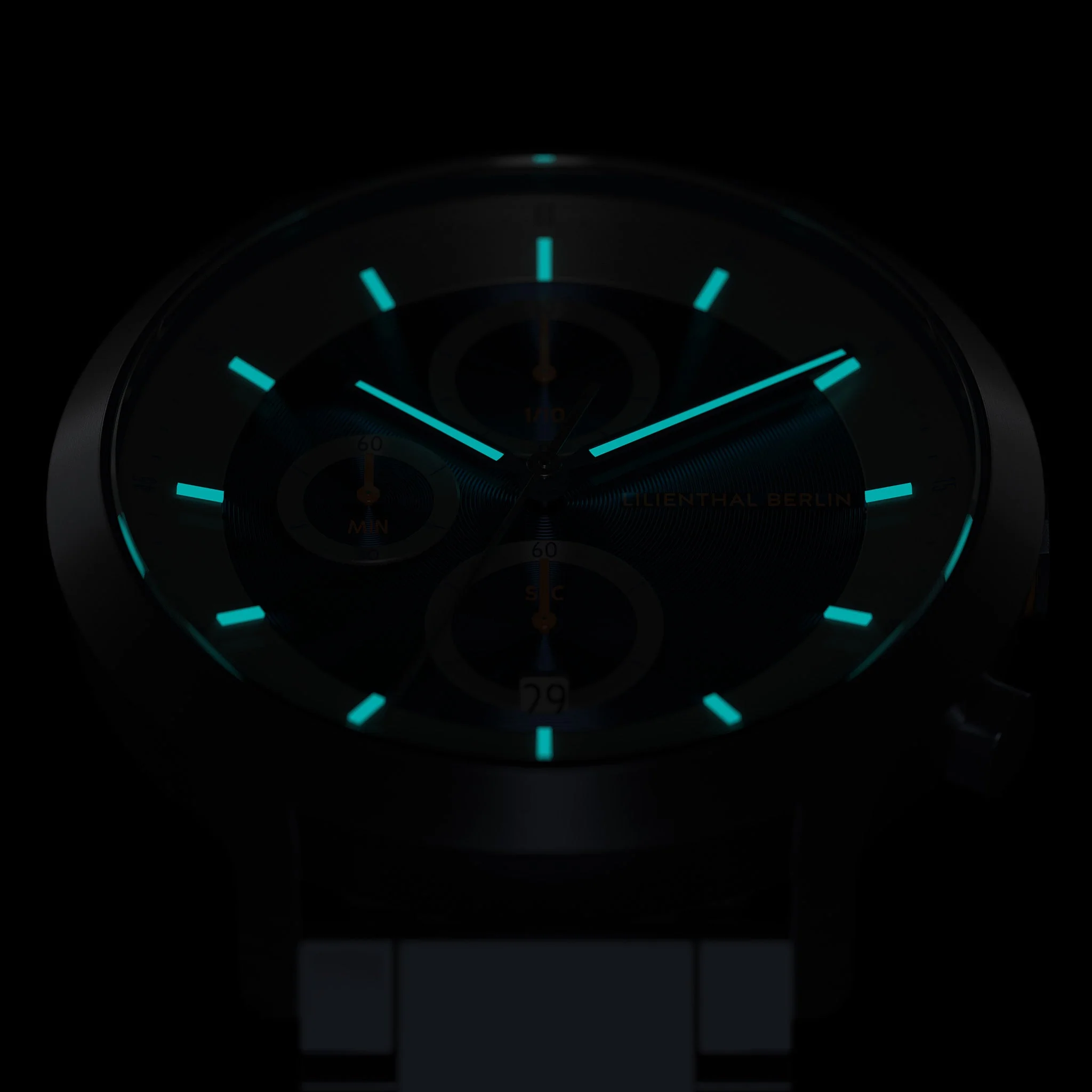 Chronograph LP – Blue Silver (CD1-003-B040EB) thumbnail 4