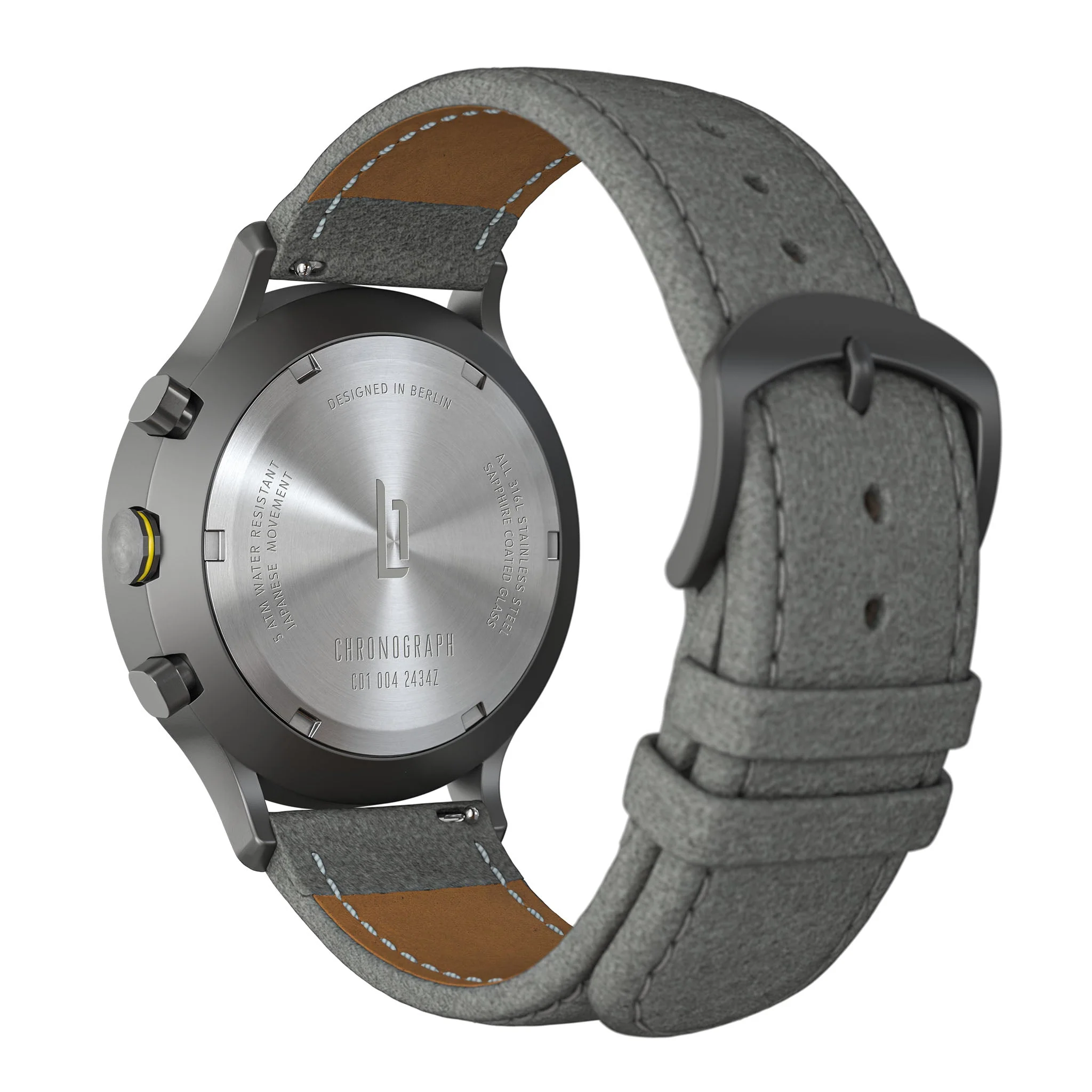 Chronograph LP – Dark Silver White (CD1-004-B009F) thumbnail 4