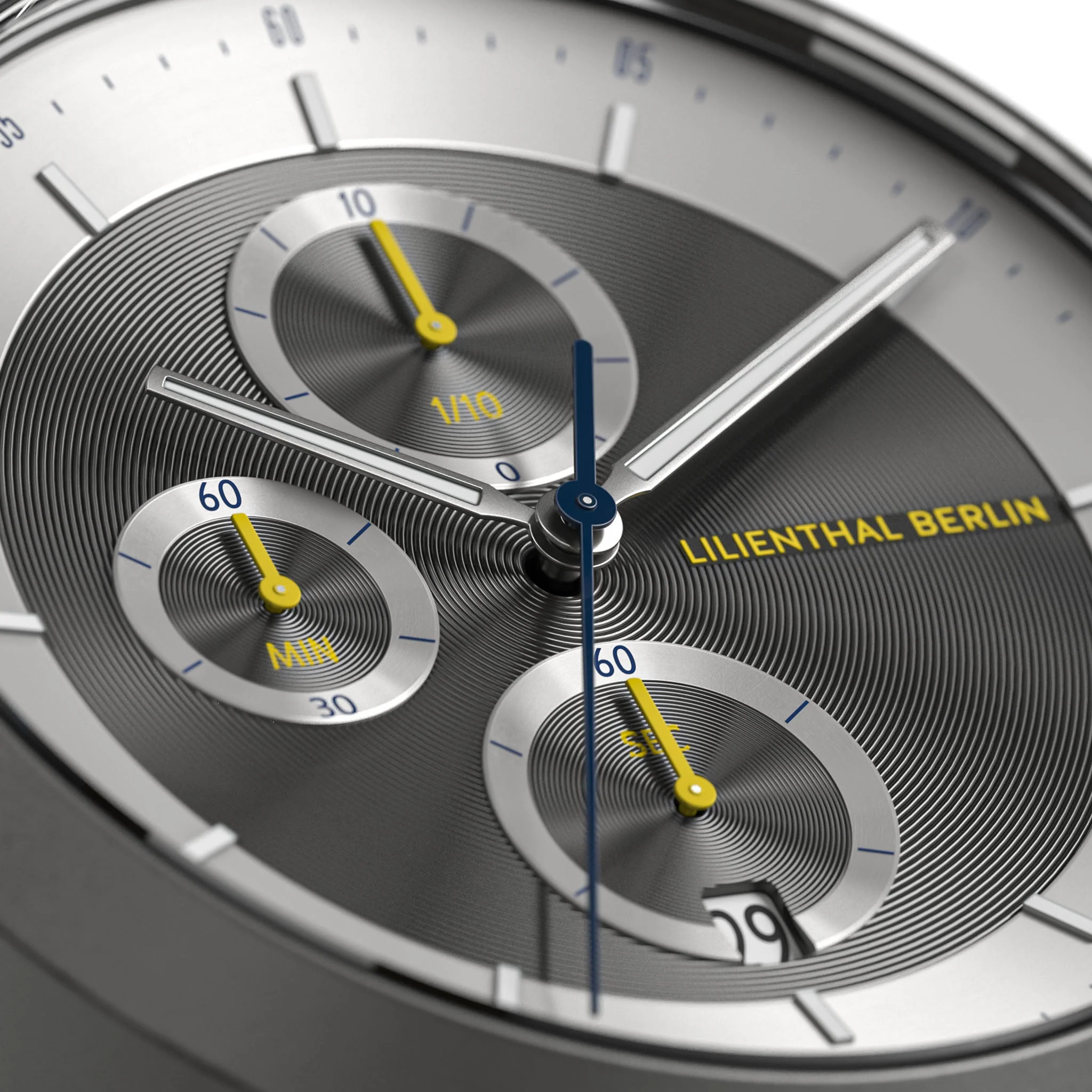 Chronograph LP – Dark Silver White (CD1-004-B023F) thumbnail 3