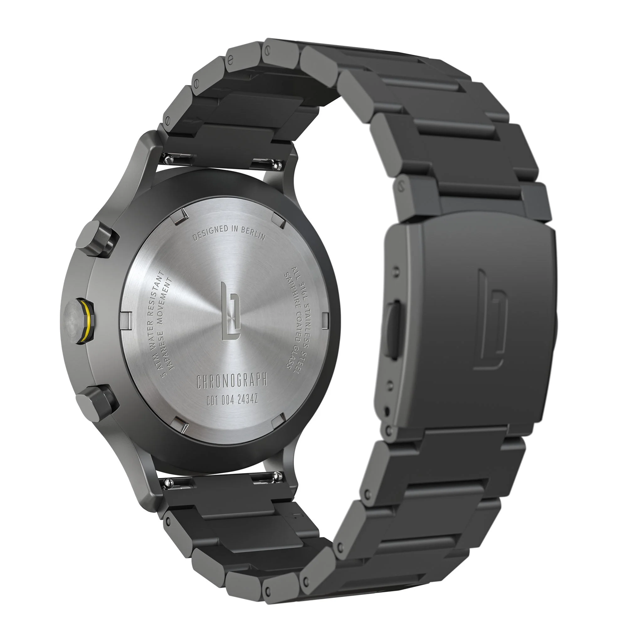 Chronograph LP – Dark Silver White (CD1-004-B040F) thumbnail 4