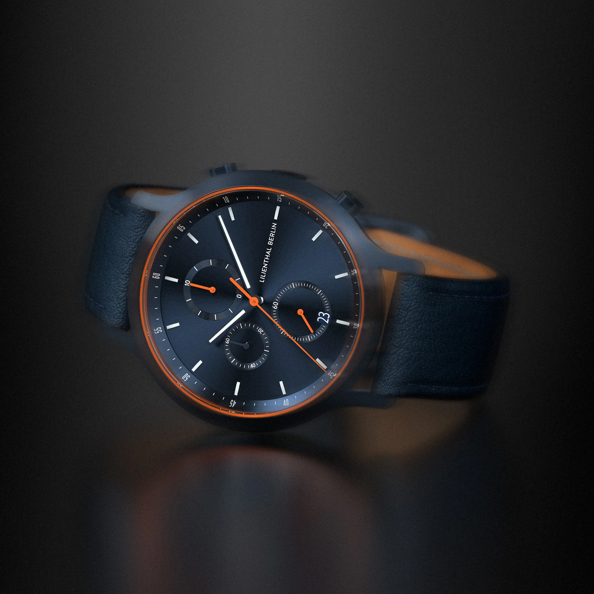 Chronograph – Blue Orange (C1-042-B003EB) thumbnail 3