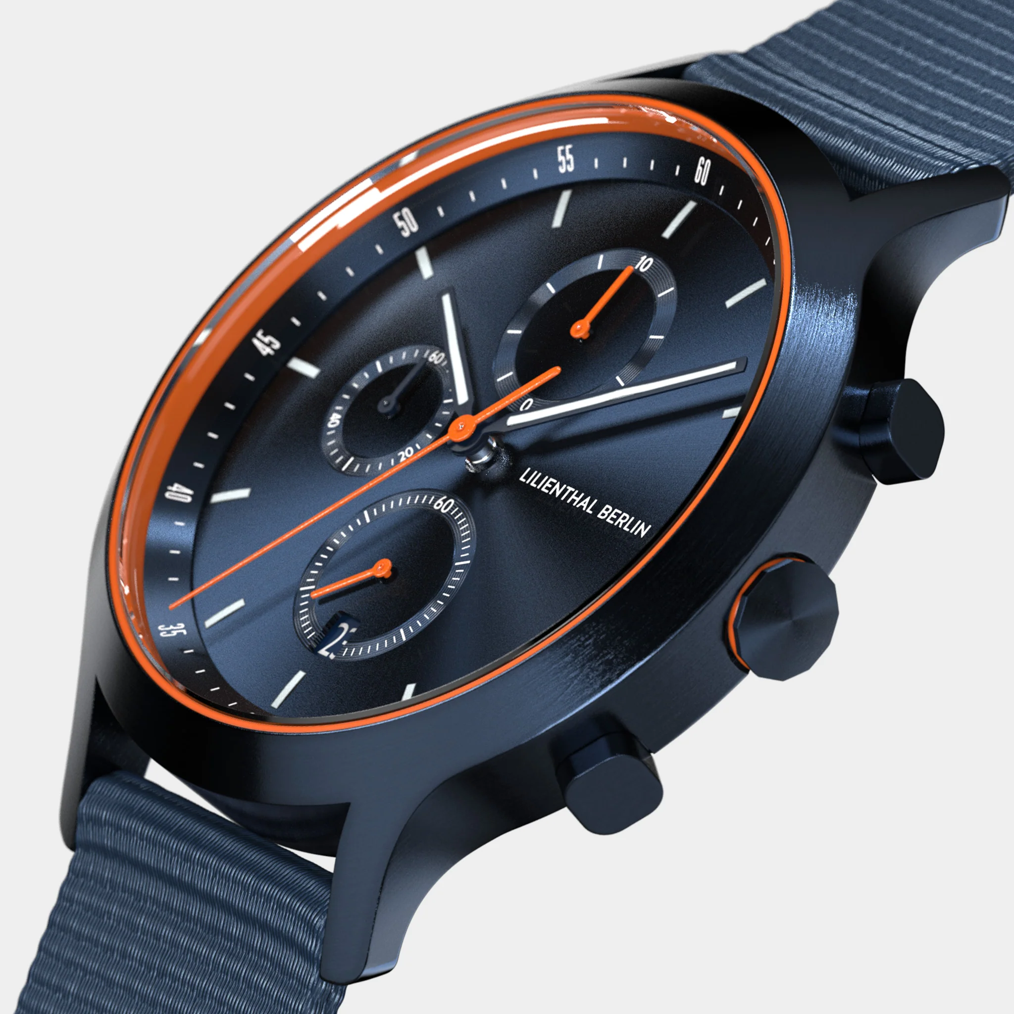 Chronograph – Blue Orange (C1-042-B054EB) thumbnail 2