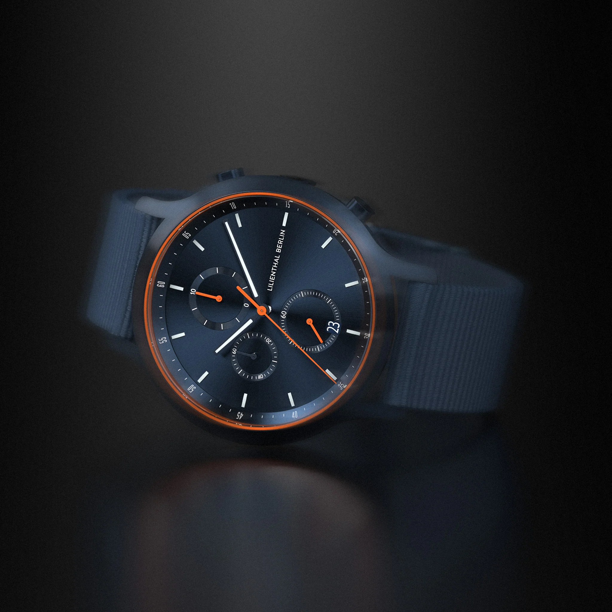 Chronograph – Blue Orange (C1-042-B054EB) thumbnail 3